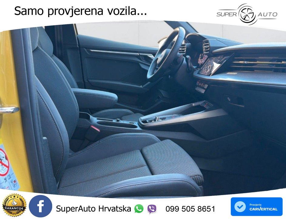 Audi S3 Limuzina 2.0 TFSI (310 KS) quattro S tronic MATRIX+GR SJED+KAM