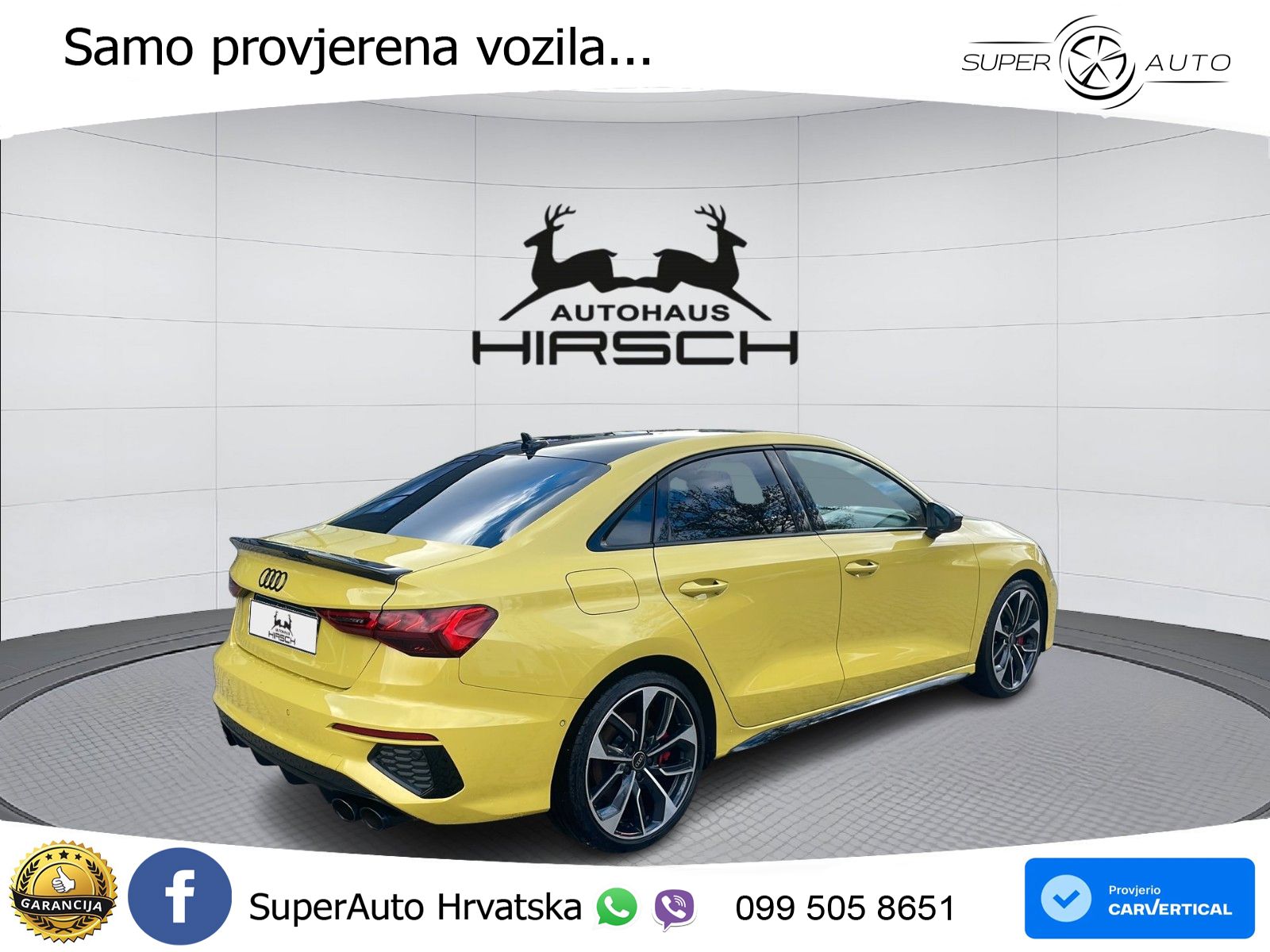 Audi S3 Limuzina 2.0 TFSI (310 KS) quattro S tronic MATRIX+GR SJED+KAM