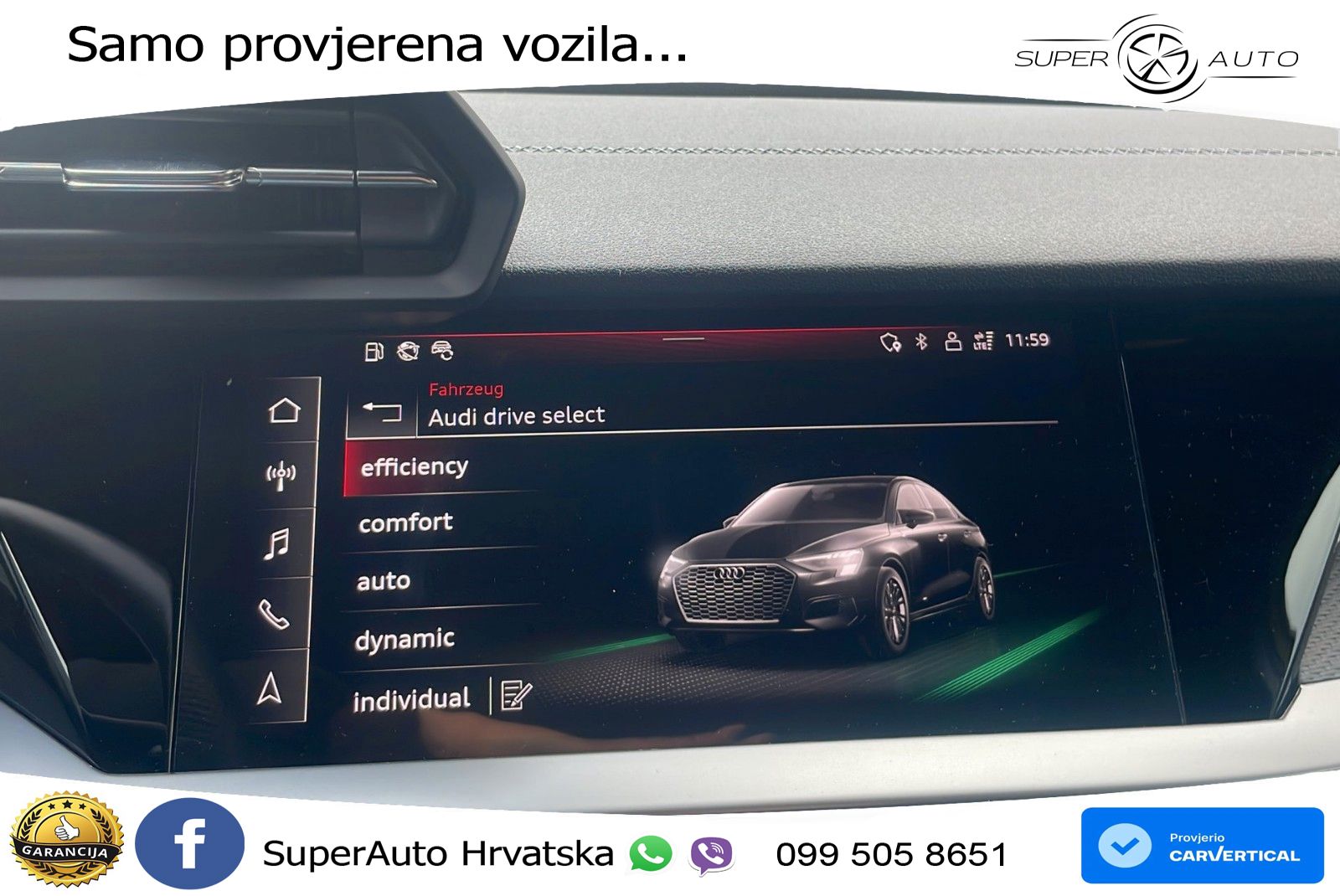 Audi S3 Limuzina 2.0 TFSI (310 KS) quattro S tronic MATRIX+GR SJED+KAM