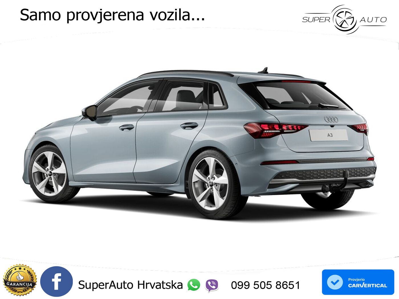 Audi A3 30 TDI (116 KS) advanced LED+GR SJED+ACC