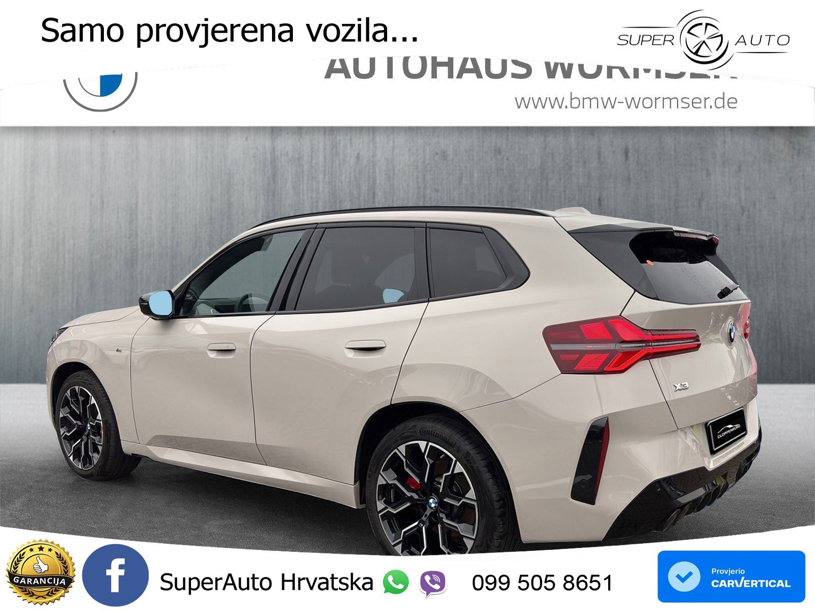 BMW X3 M50 xDrive Steptronic M Sport LED+GR SJED+ACC