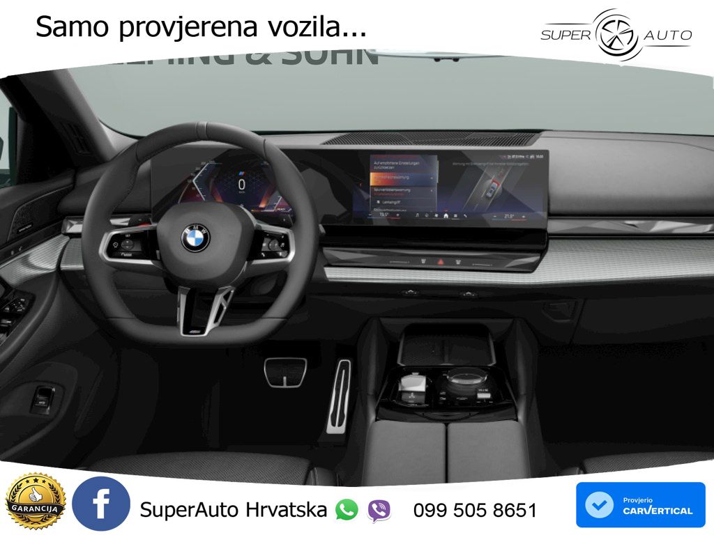 BMW 520d Touring (197 KS) xDrive Steptronic M Sport LED+GR SJED+ACC