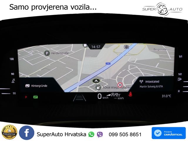 Škoda Octavia Combi 1.5 TSI (150 KS) DSG Selection LED+GR SJED+ACC