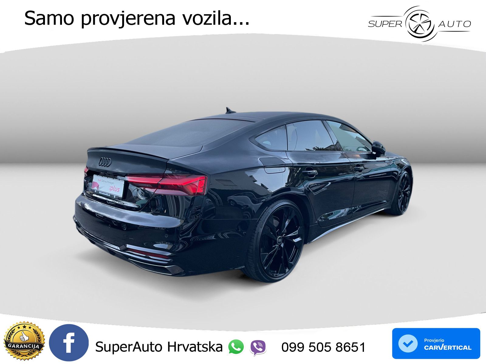 Audi A5 Sportback  40 TFSI (204 KS) S tronic S line LED+GR SJED+ACC