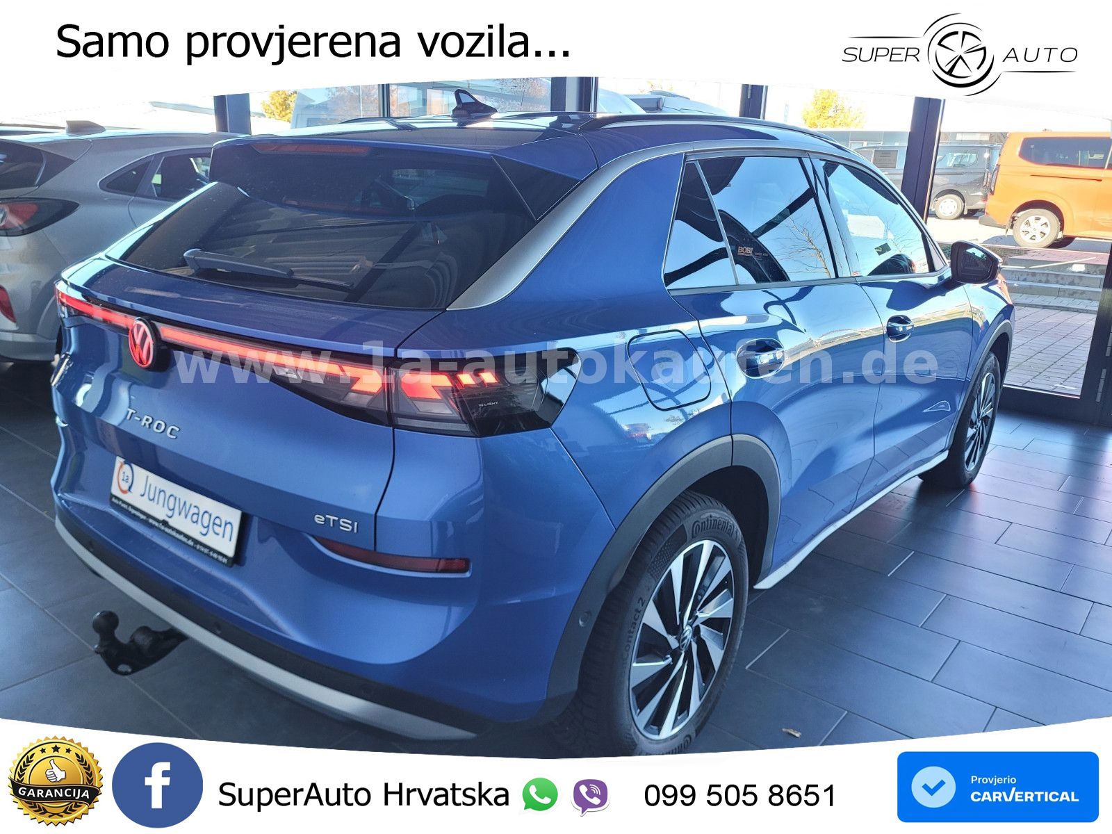 Volkswagen T-Roc 1.5 eTSI (150 KS)  DSG LED+GR SJED+ACC