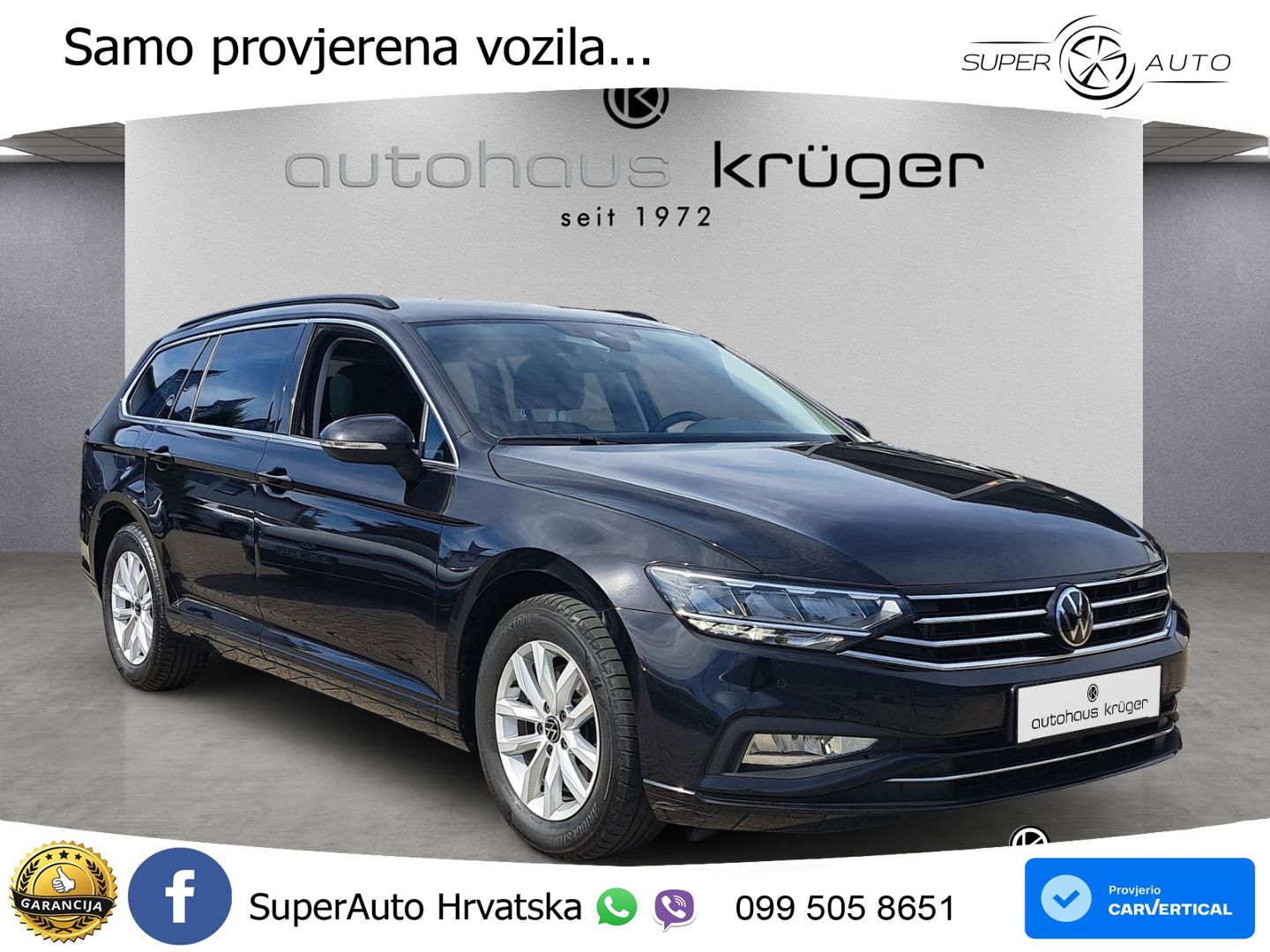 Volkswagen Passat Variant 2.0 TDI (150 KS) DSG Business LED+GR SJED+ACC