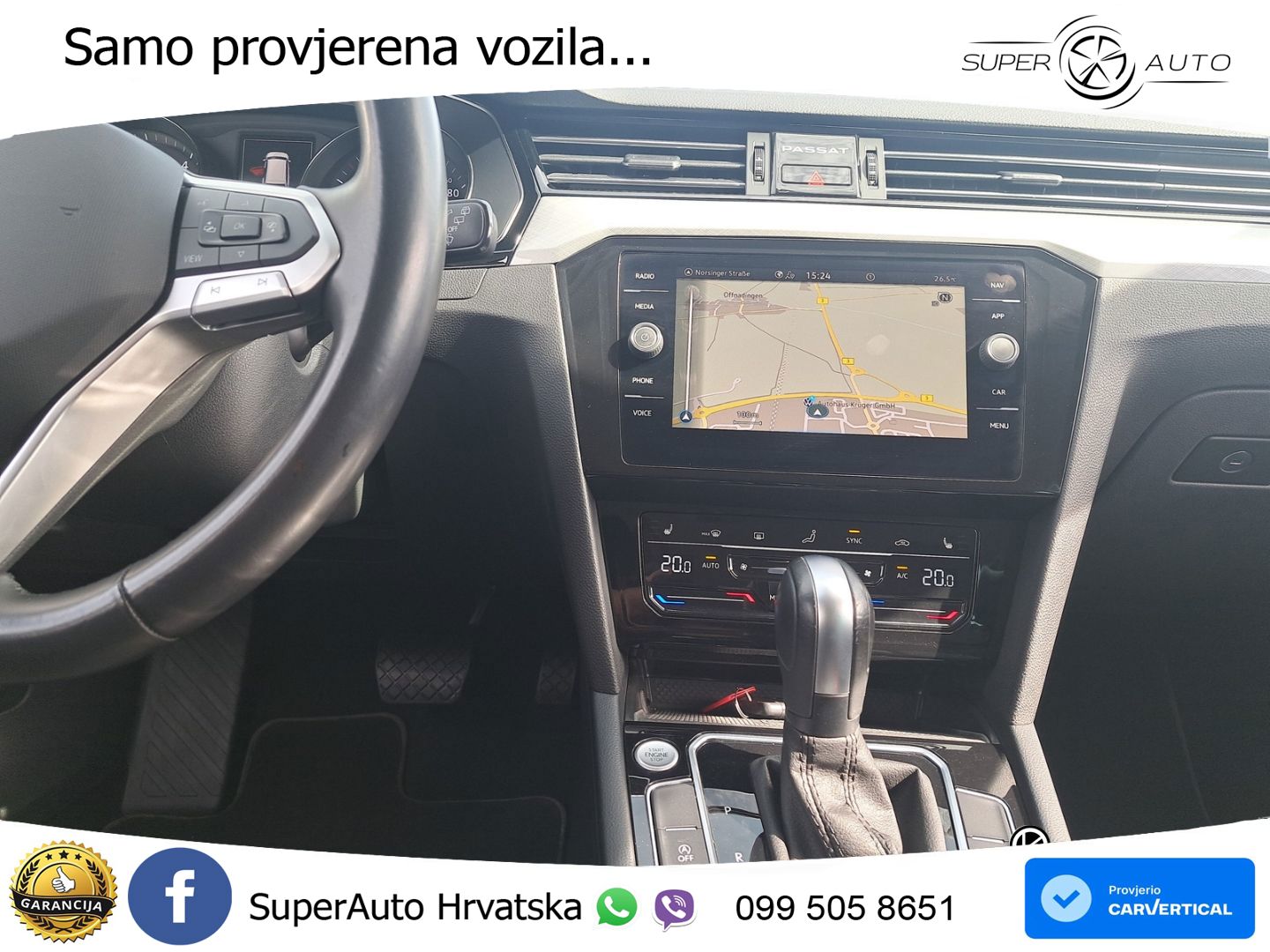Volkswagen Passat Variant 2.0 TDI (150 KS) DSG Business LED+GR SJED+ACC