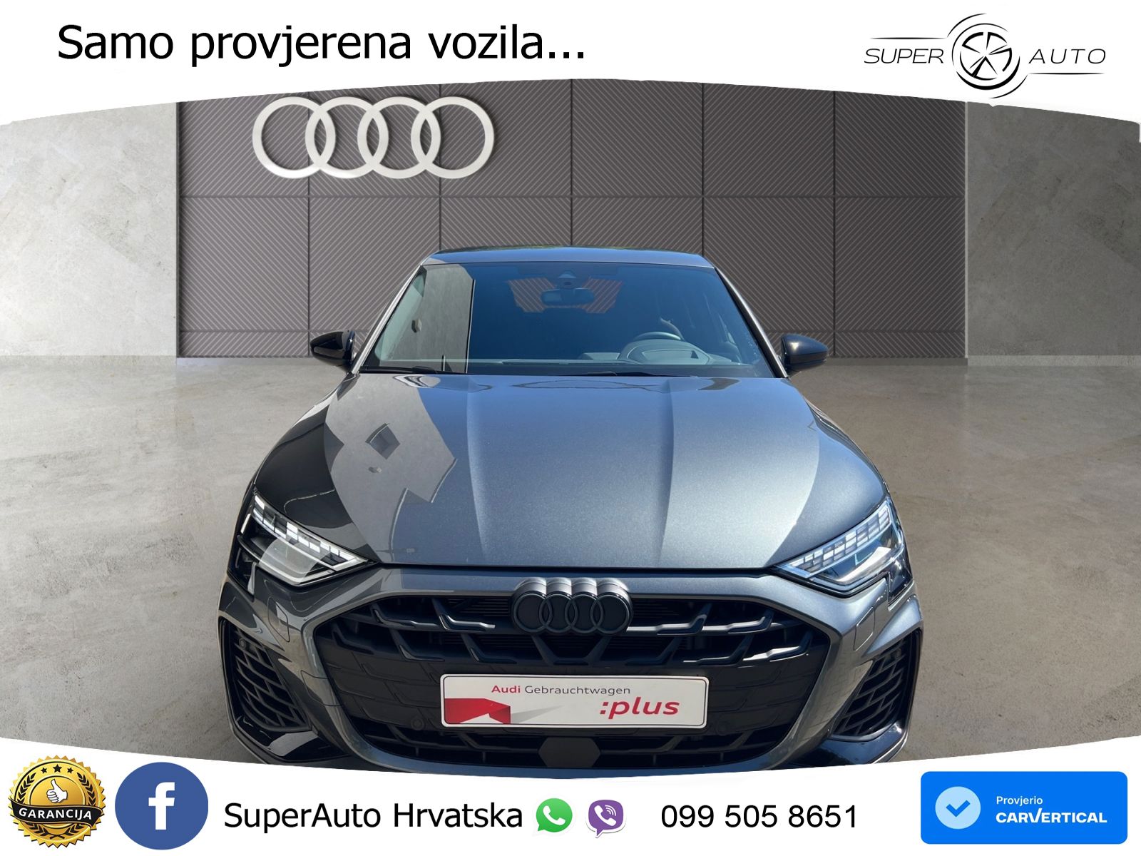 Audi S3 2.0 TFSI (333 KS) quattro S tronic MATRIX+GR SJED+KAM