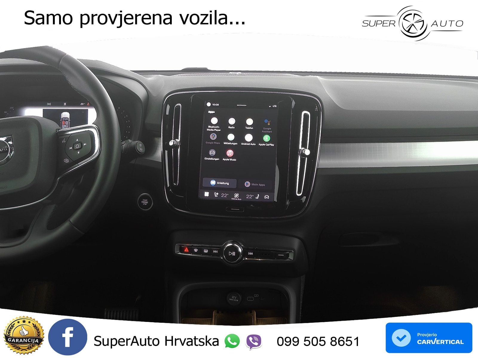 Volvo XC40 2.0 B3 163 KS Automatic LED+GR SJED+ACC