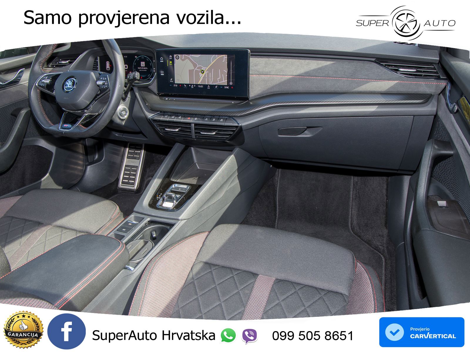 Škoda Octavia Combi RS 2.0 TDI (200 KS) DSG MATRIX+GR SJED+KAM