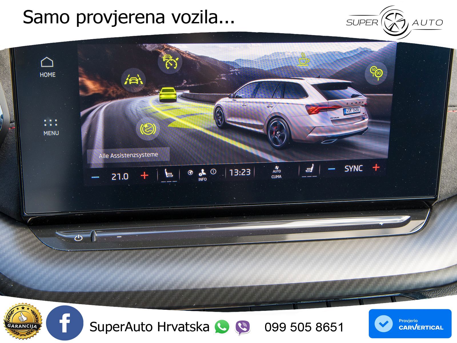 Škoda Octavia Combi RS 2.0 TDI (200 KS) DSG MATRIX+GR SJED+KAM