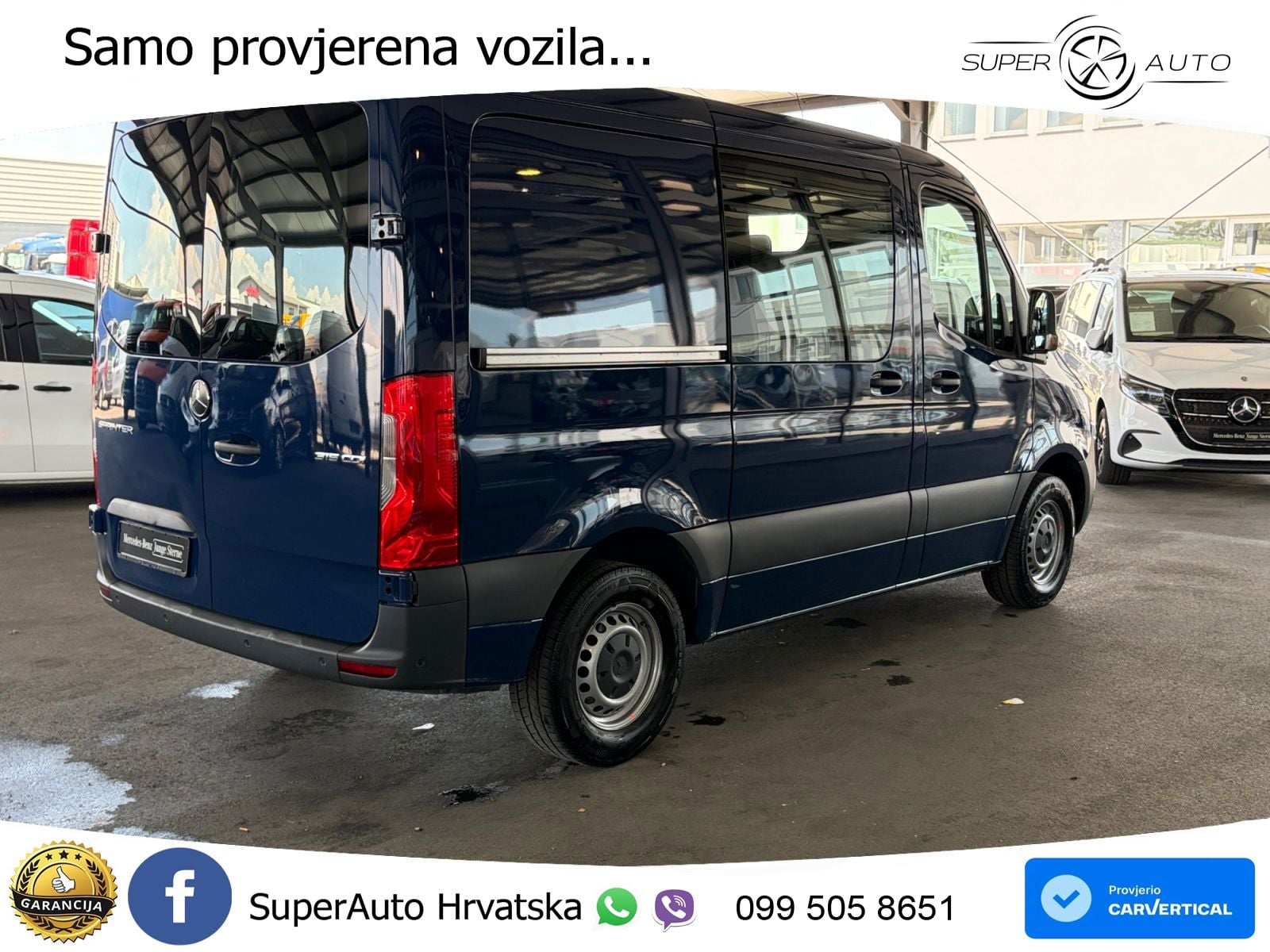 Mercedes-Benz Sprinter 315 KASTEN L1H1+KLIMA+NAVI+KAMERA+3SI 150 KS