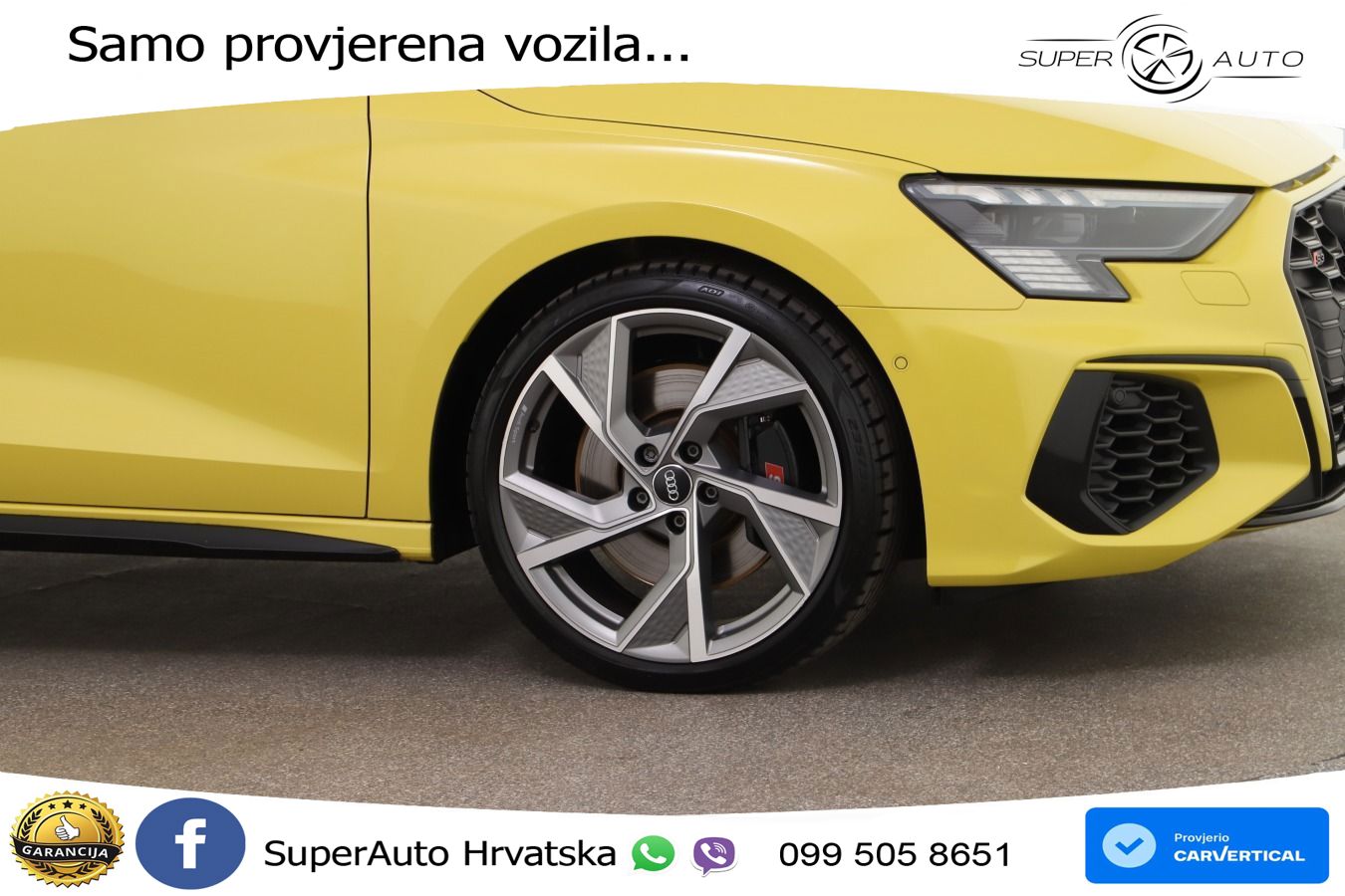 Audi S3 2.0 TFSI (310 KS) quattro S tronic MATRIX+GR SJED+KAM