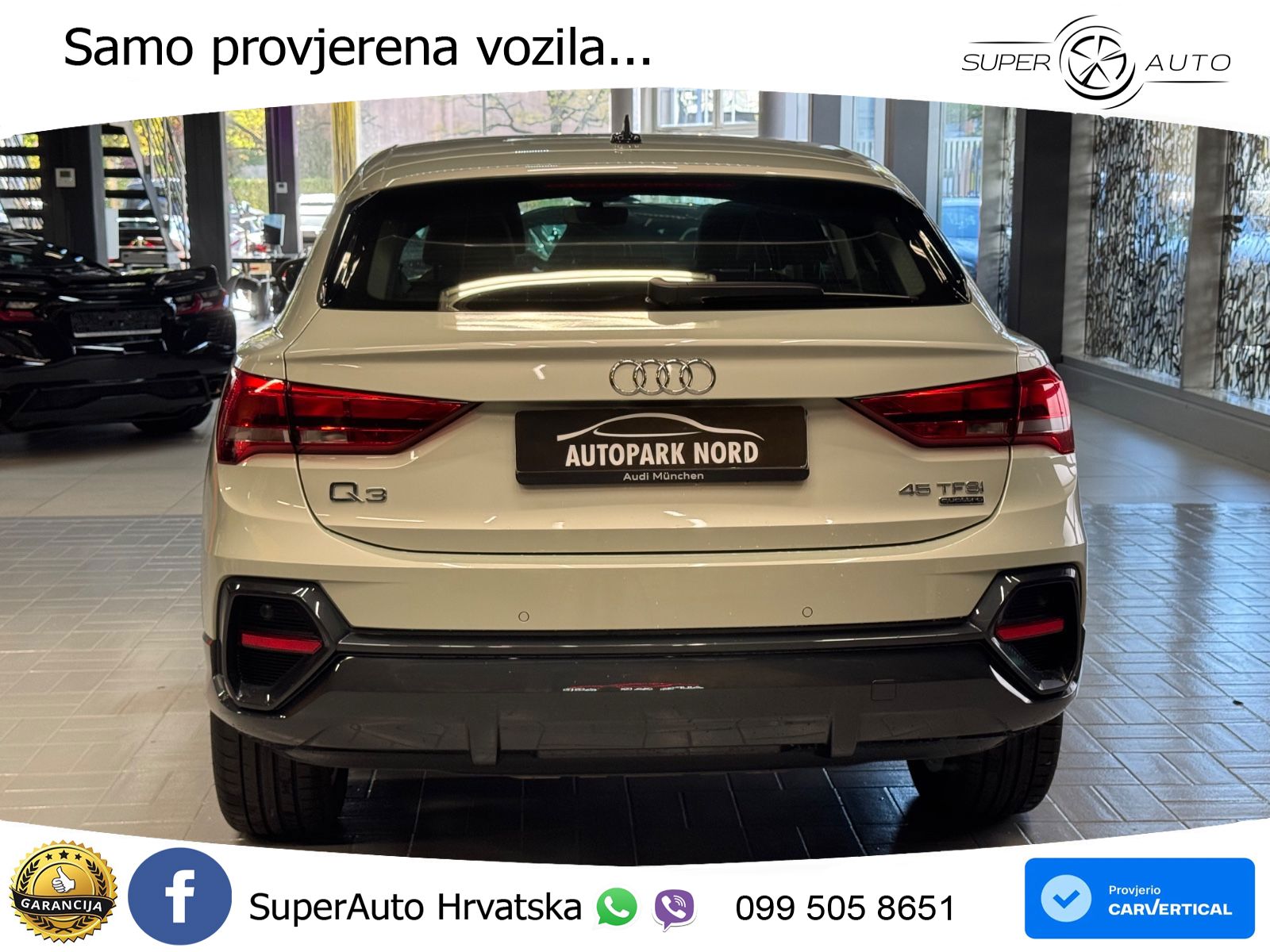 Audi Q3 Sportback 45 TFSI (230 KS) quattro S tronic