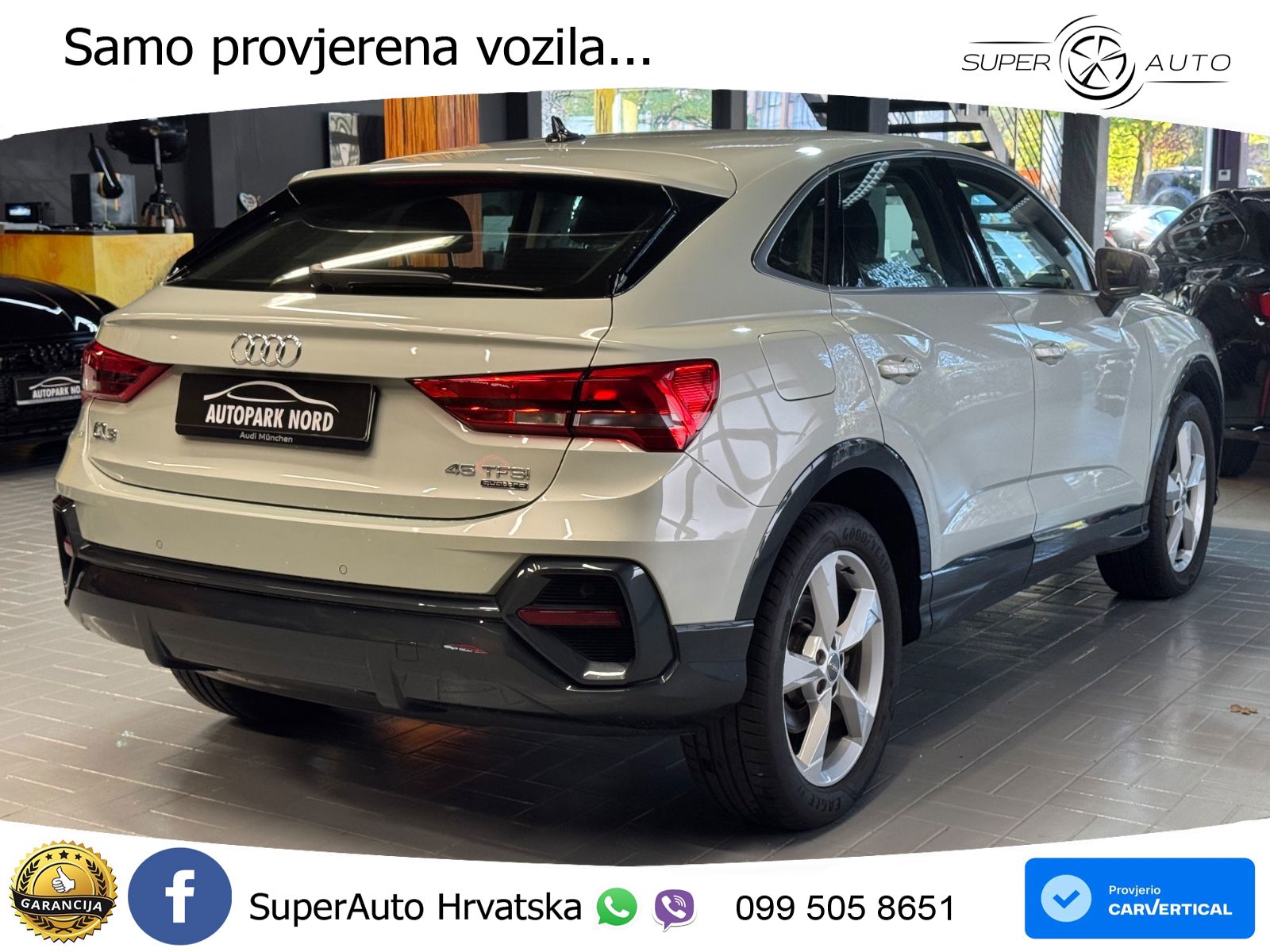Audi Q3 Sportback 45 TFSI (230 KS) quattro S tronic