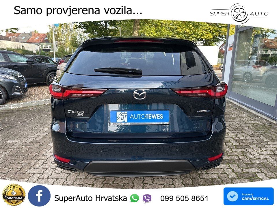 Mazda CX-60 2.5 e-Skyactiv (328 KS) AWD Automatic LED+GR SJED+ACC