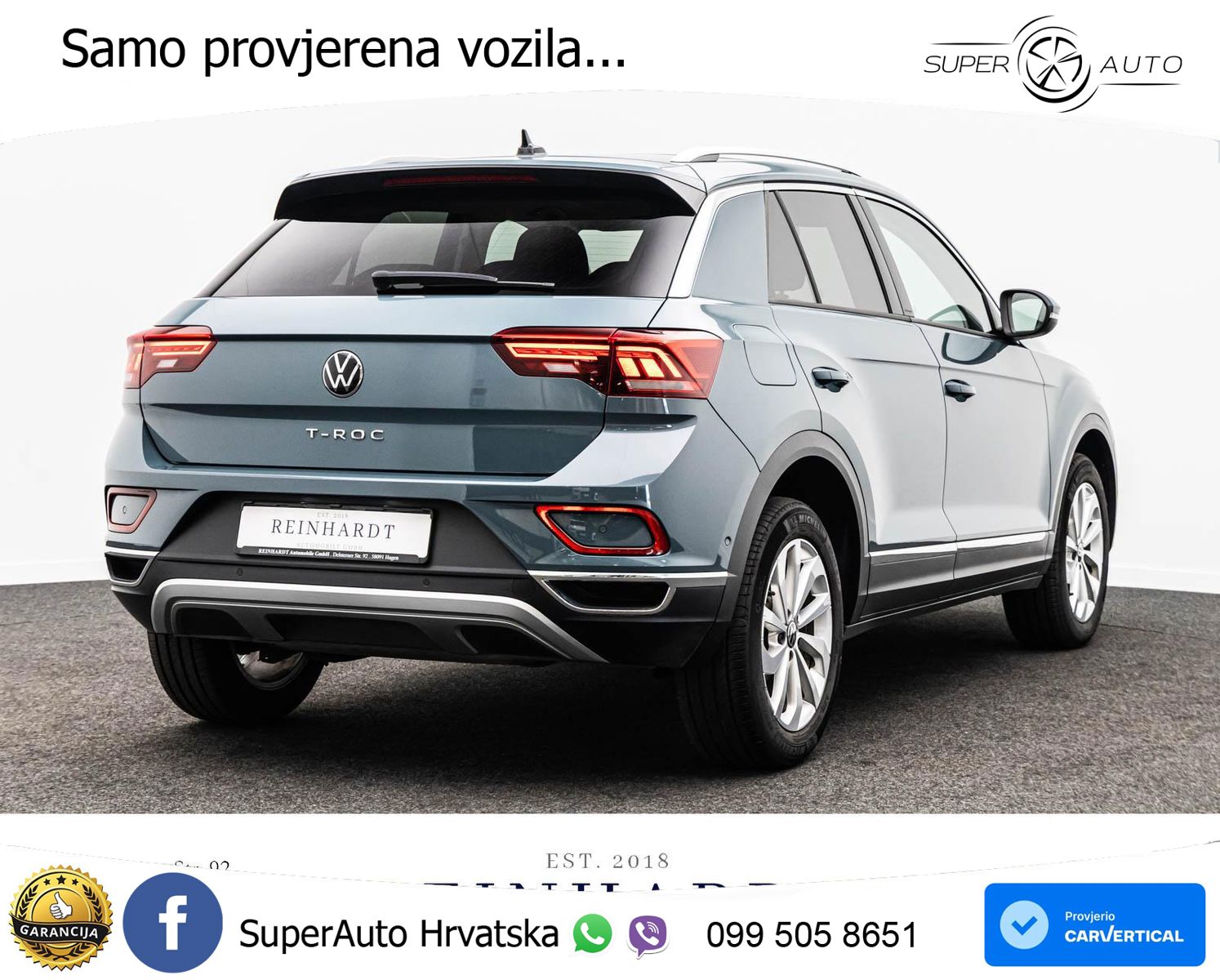 Volkswagen T-Roc I 1.5 TSI (150 KS) DSG LED+GR SJED+ACC