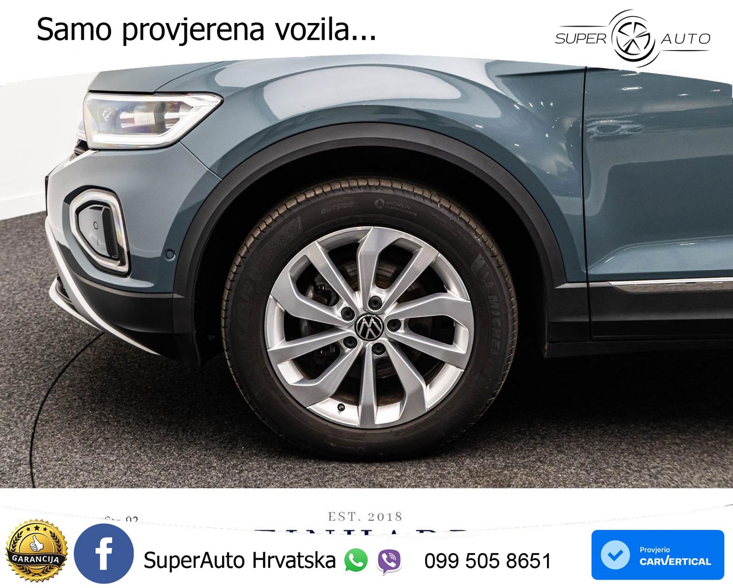 Volkswagen T-Roc I 1.5 TSI (150 KS) DSG LED+GR SJED+ACC