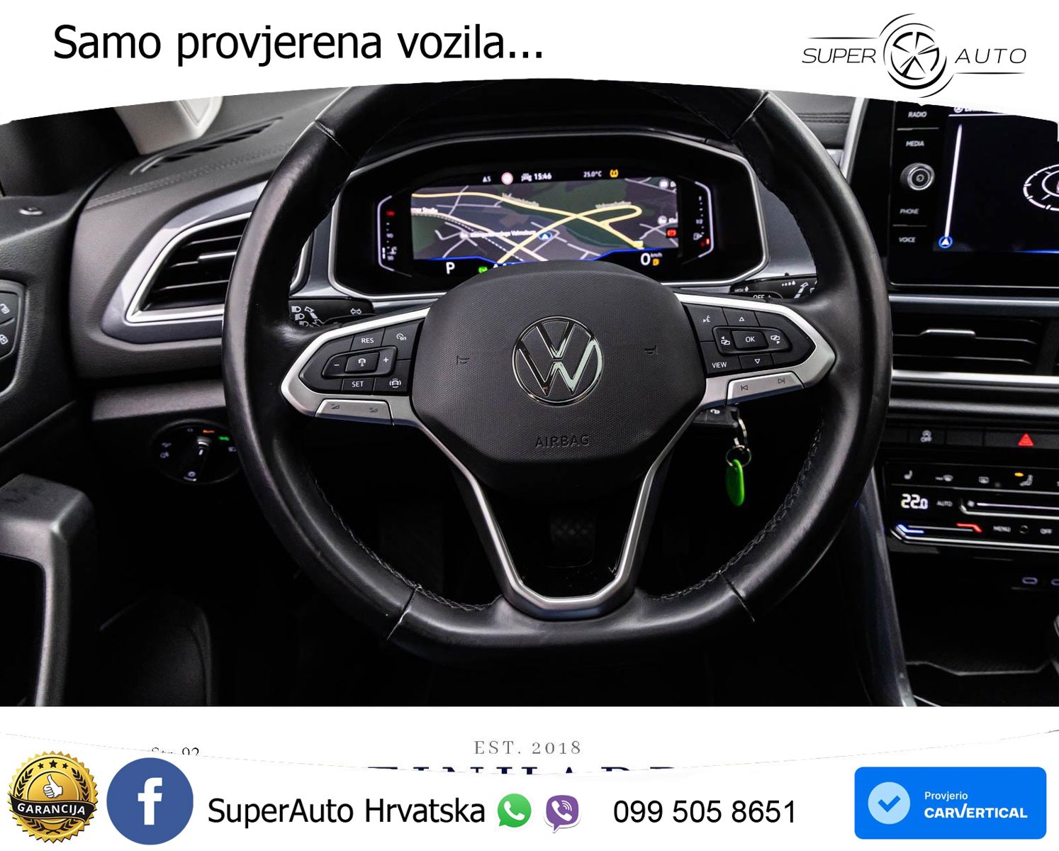 Volkswagen T-Roc I 1.5 TSI (150 KS) DSG LED+GR SJED+ACC