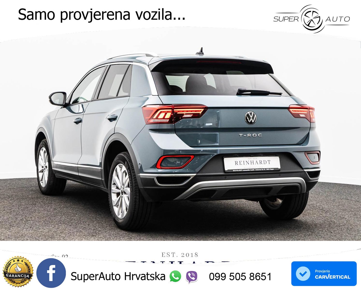 Volkswagen T-Roc I 1.5 TSI (150 KS) DSG LED+GR SJED+ACC