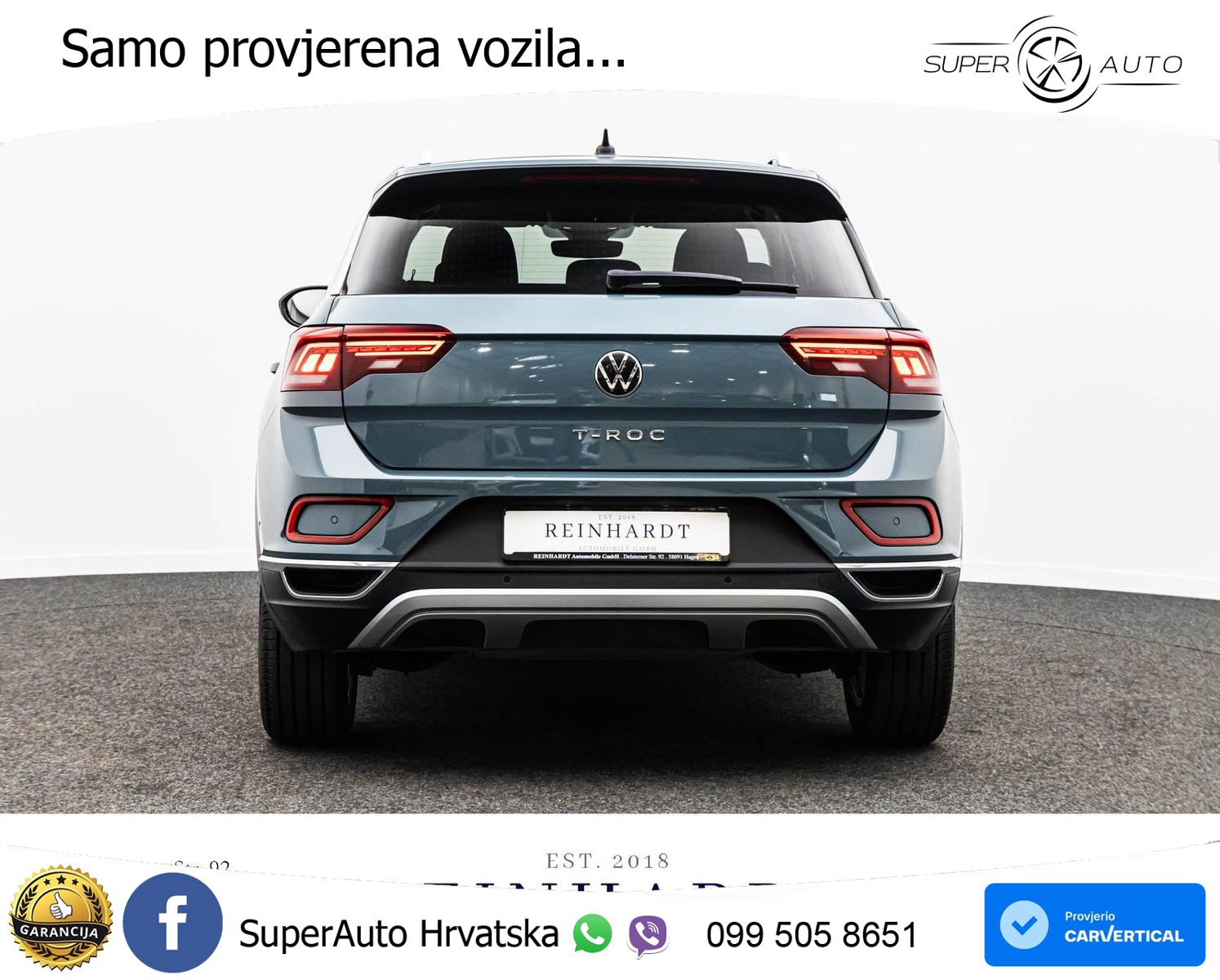 Volkswagen T-Roc I 1.5 TSI (150 KS) DSG LED+GR SJED+ACC