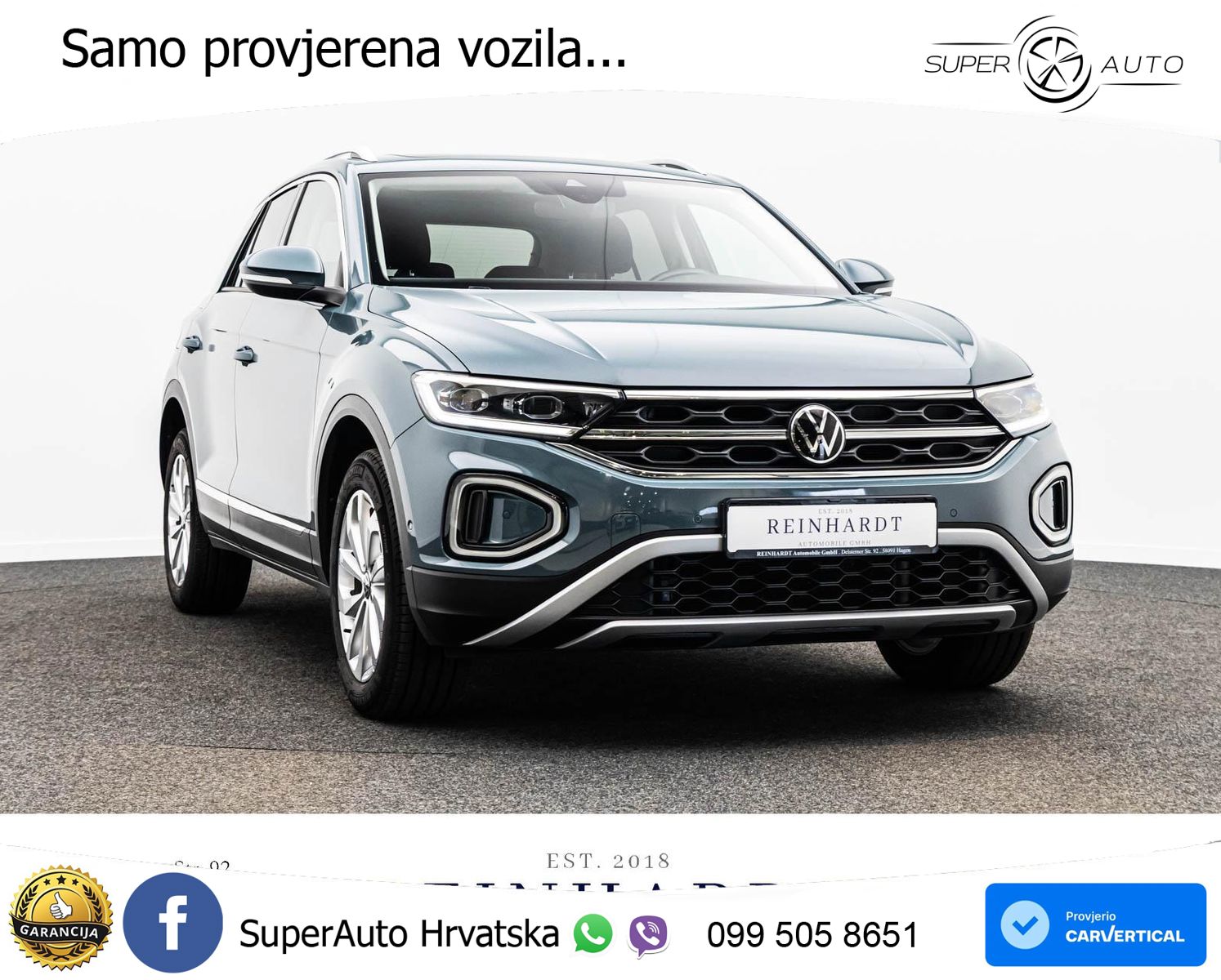 Volkswagen T-Roc I 1.5 TSI (150 KS) DSG LED+GR SJED+ACC