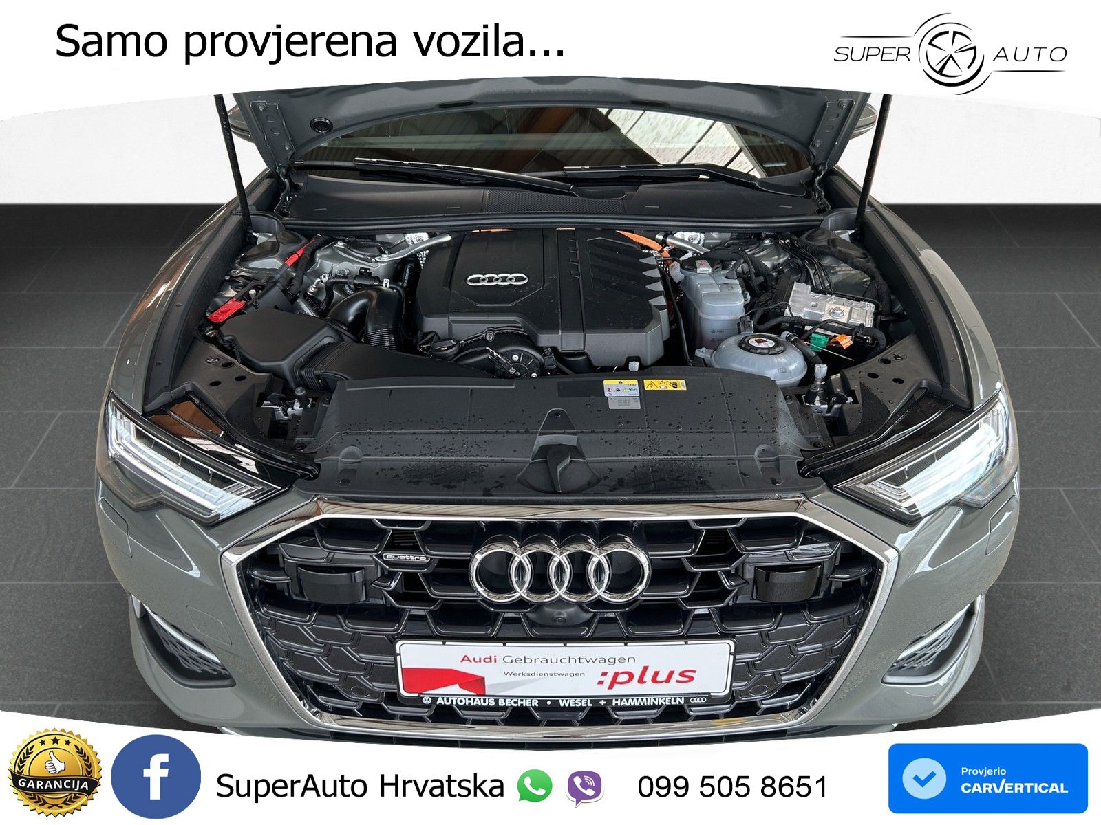 Audi A6 50 TFSIe (299 KS) quattro ultra S tronic advanced LED+GR SJED+ACC