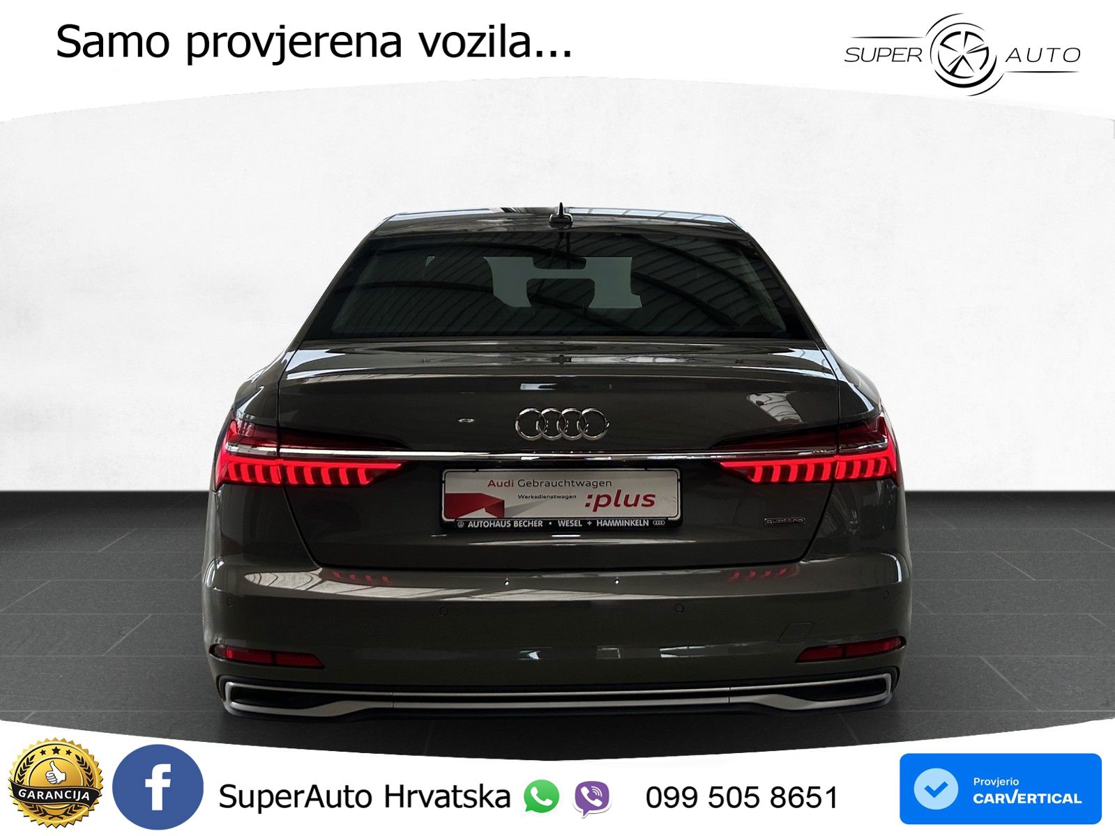 Audi A6 50 TFSIe (299 KS) quattro ultra S tronic advanced LED+GR SJED+ACC