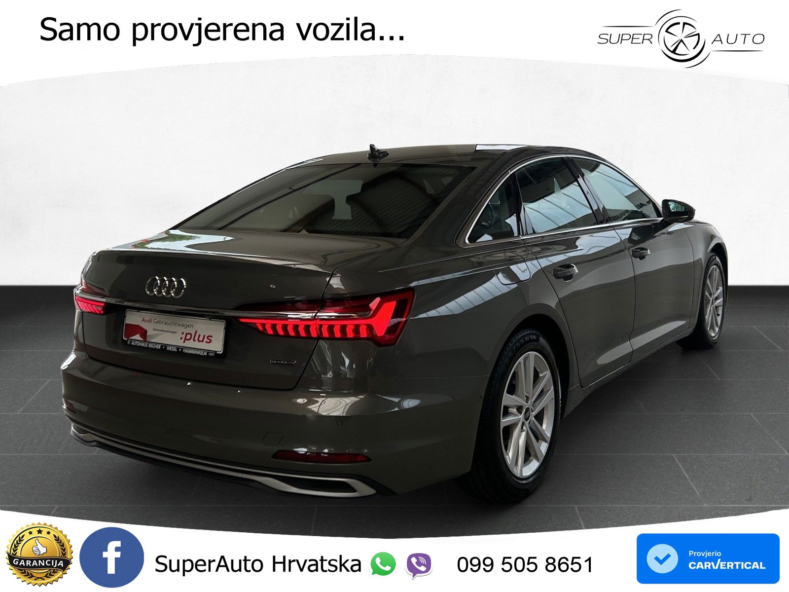 Audi A6 50 TFSIe (299 KS) quattro ultra S tronic advanced LED+GR SJED+ACC