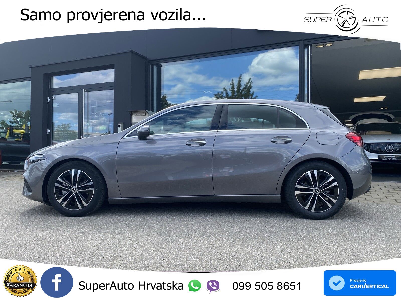 Mercedes-Benz A 200 7G-DCT LED+GR SJED+ACC