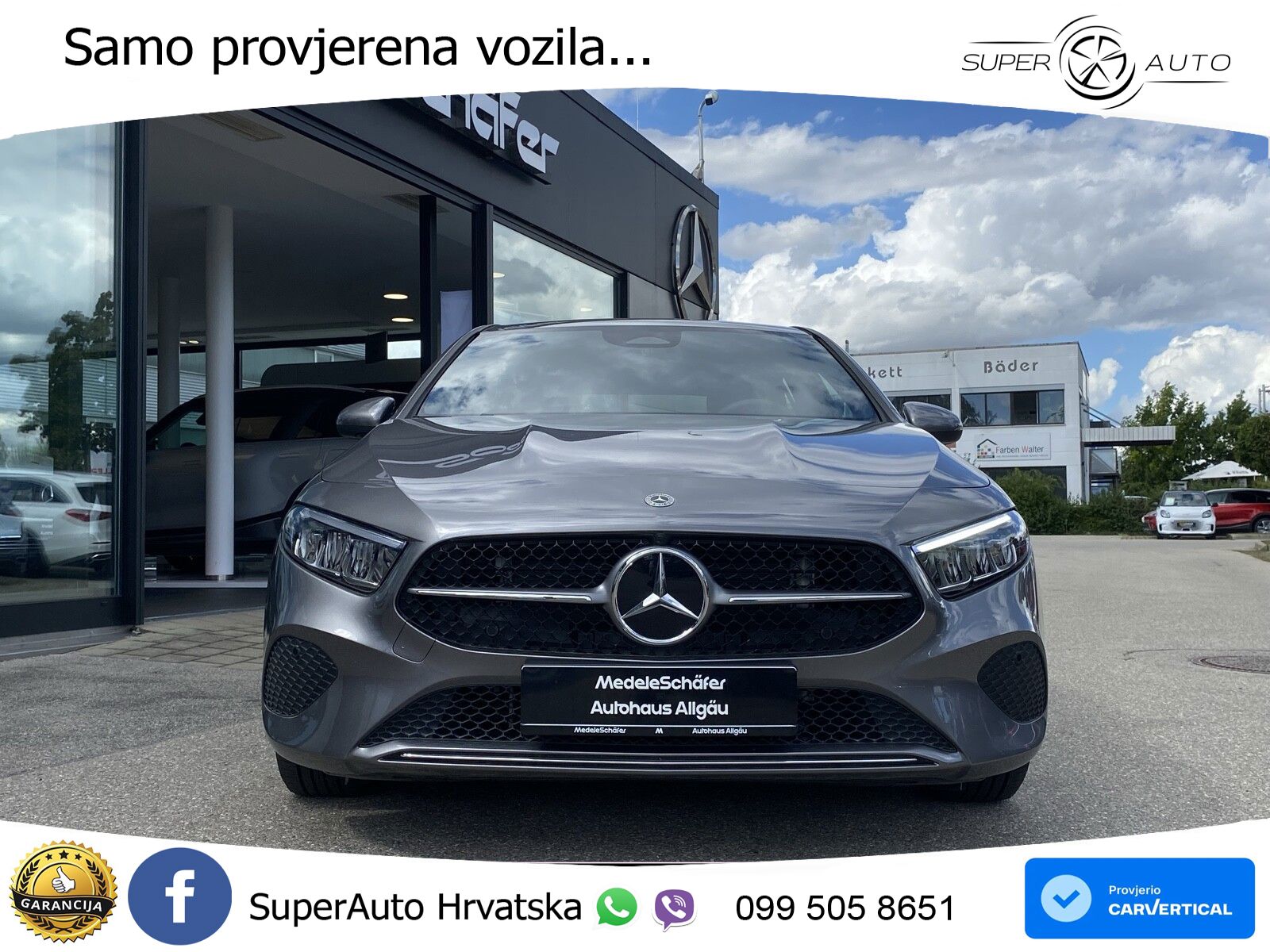 Mercedes-Benz A 200 7G-DCT LED+GR SJED+ACC