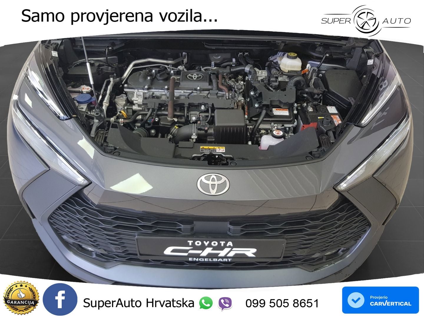 Toyota C-HR 1.8 (140 KS) Hybrid e-CVT Team D LED+GR SJED+ACC