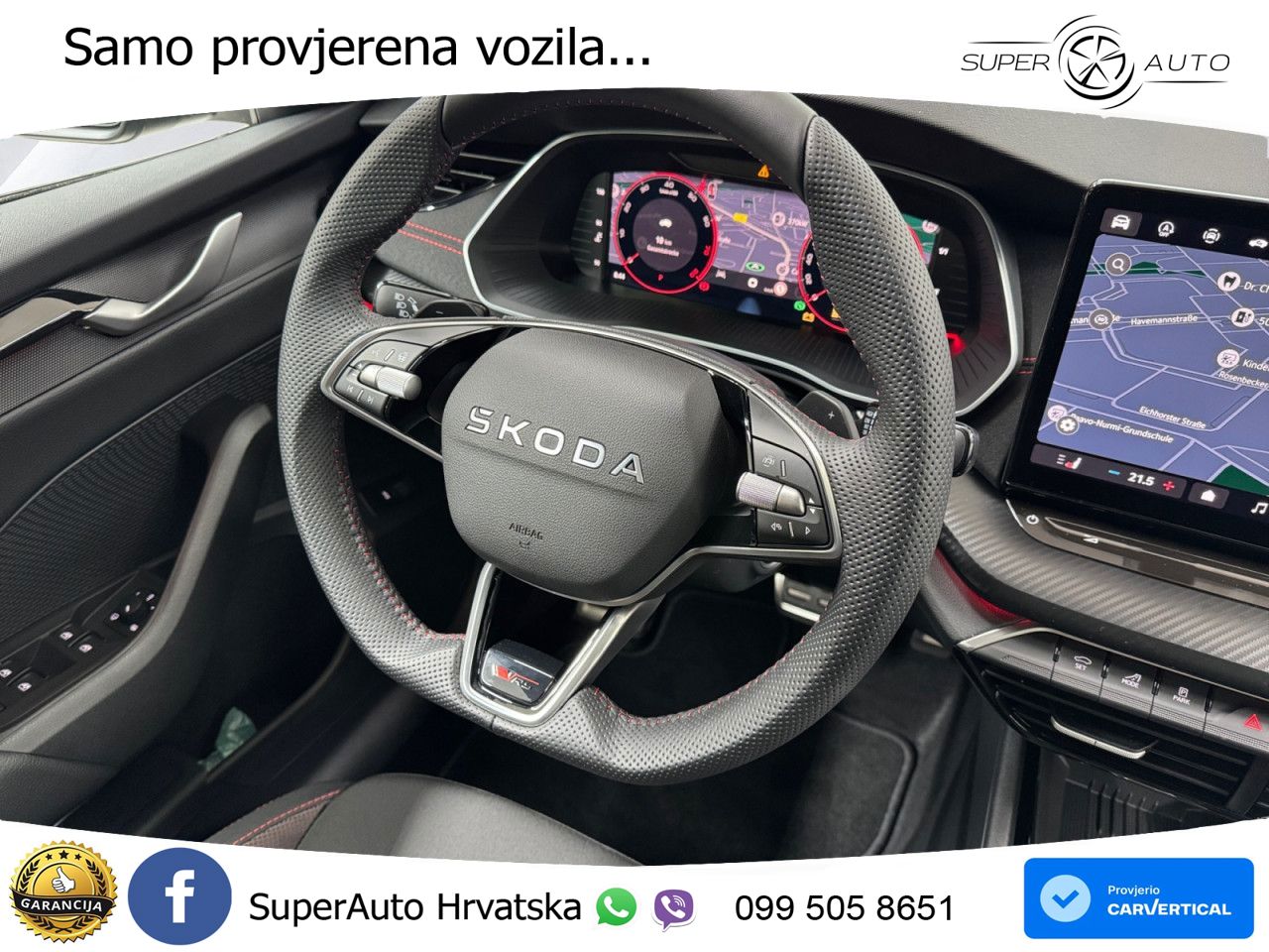 Škoda Octavia Combi RS 2.0 TSI (265 KS) DSG LED+GR SJED+ACC