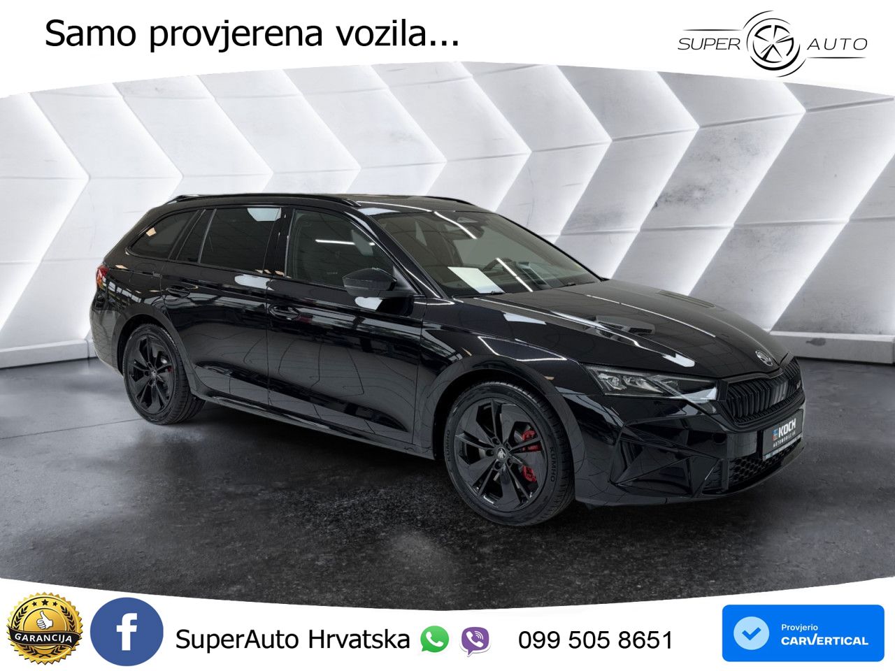 Škoda Octavia Combi RS 2.0 TSI (265 KS) DSG LED+GR SJED+ACC