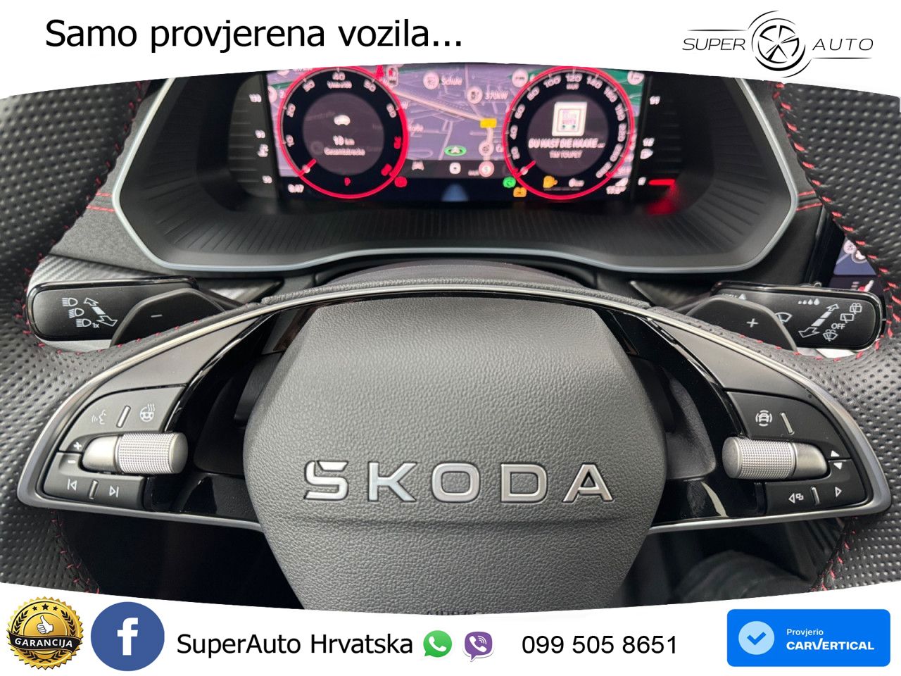 Škoda Octavia Combi RS 2.0 TSI (265 KS) DSG LED+GR SJED+ACC