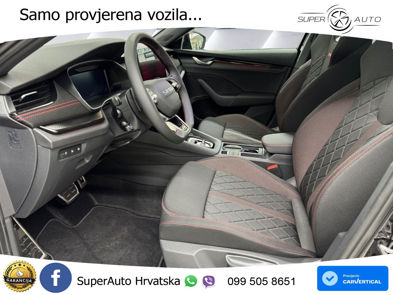Škoda Octavia Combi RS 2.0 TSI (265 KS) DSG LED+GR SJED+ACC