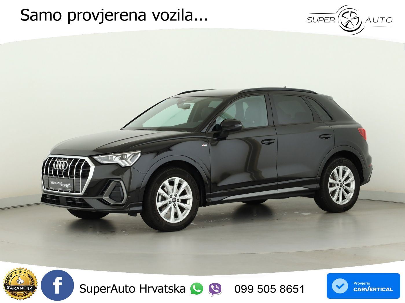 Audi Q3 35 TFSI (150 KS) S tronic S line MATRIX+GR SJED+KAM