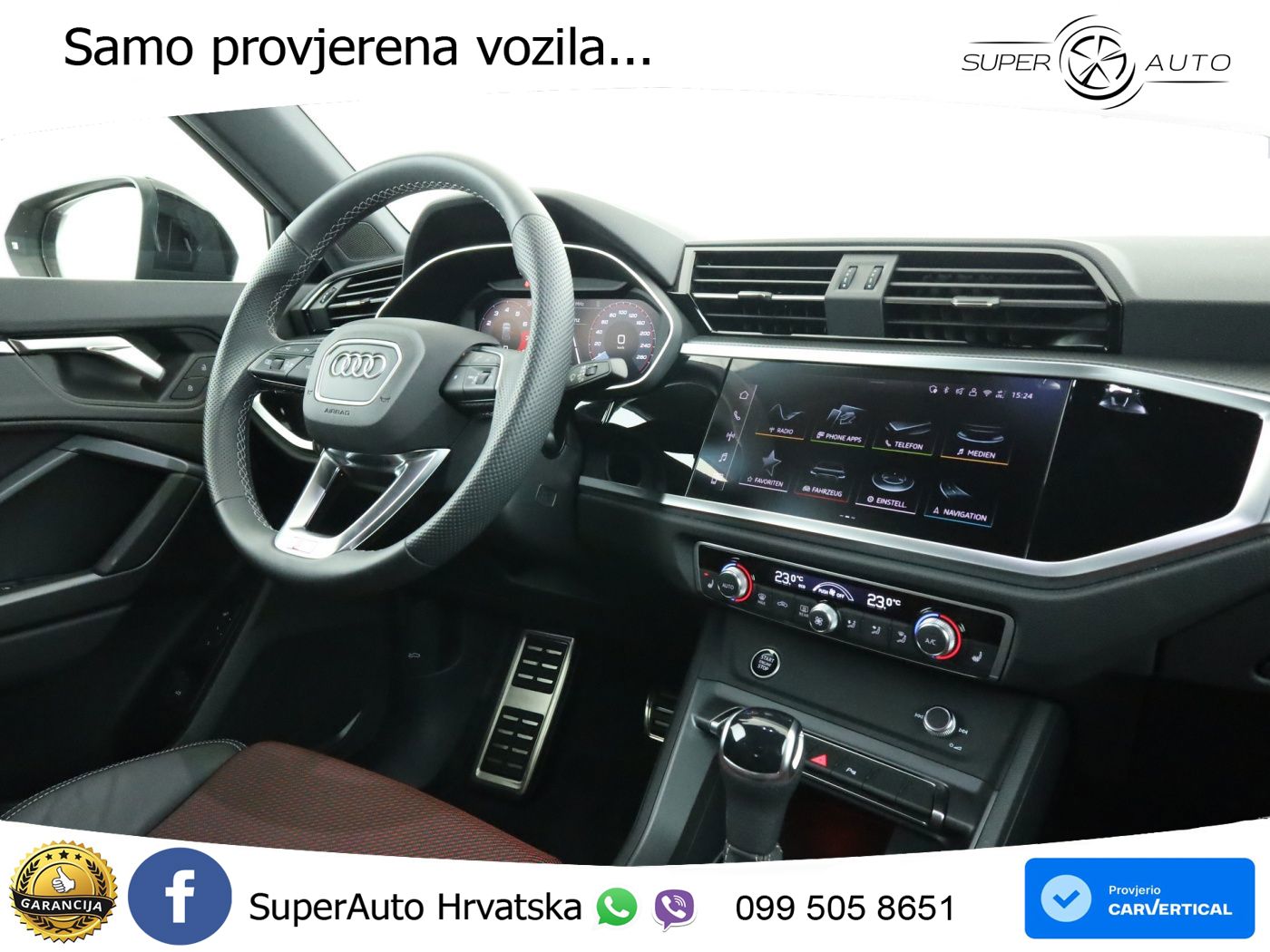 Audi Q3 35 TFSI (150 KS) S tronic S line MATRIX+GR SJED+KAM