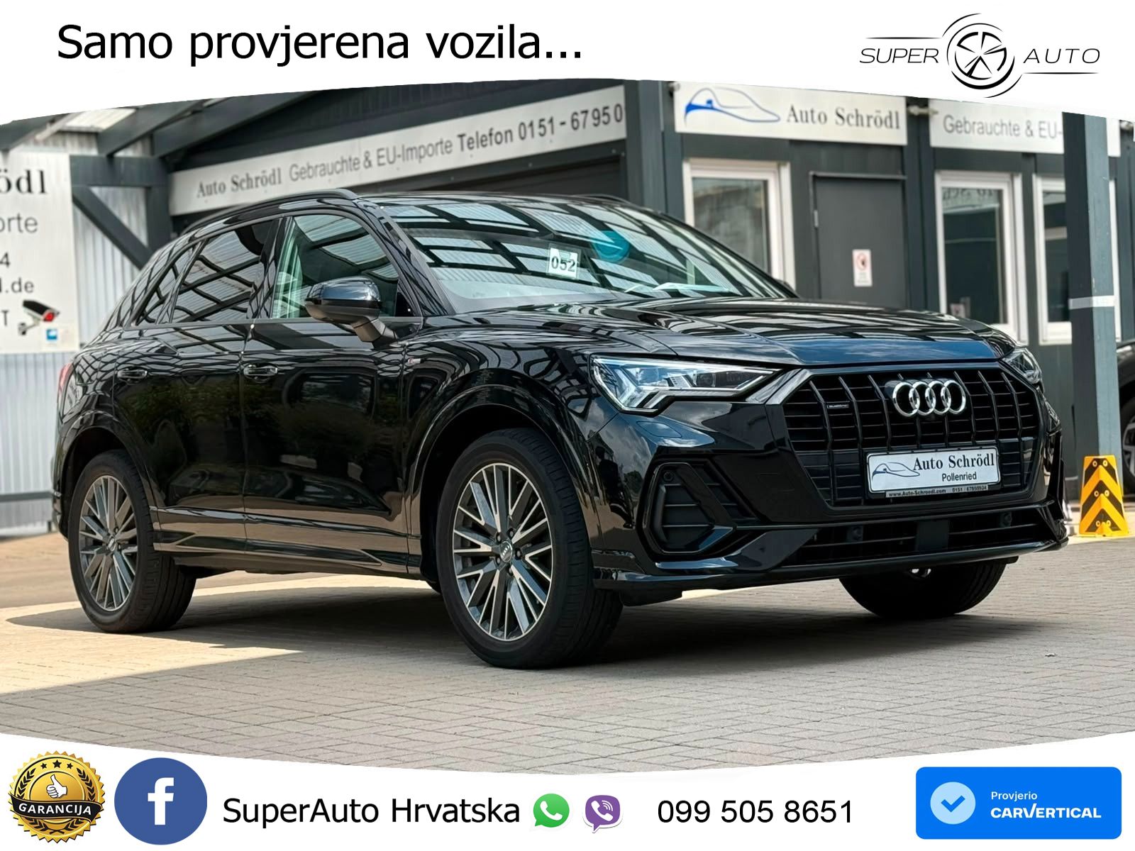 Audi Q3 40 TDI (190 KS) quattro S tronic S line ACC+GR SJED+360+PANO