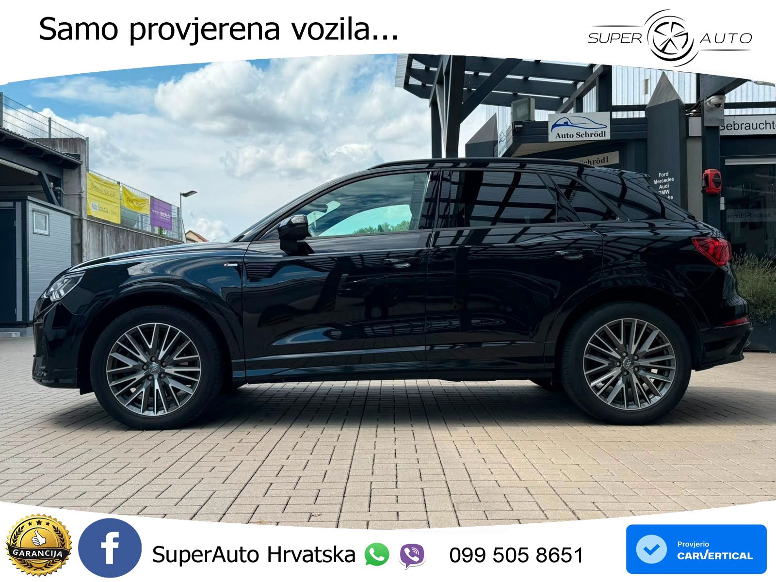 Audi Q3 40 TDI (190 KS) quattro S tronic S line ACC+GR SJED+360+PANO
