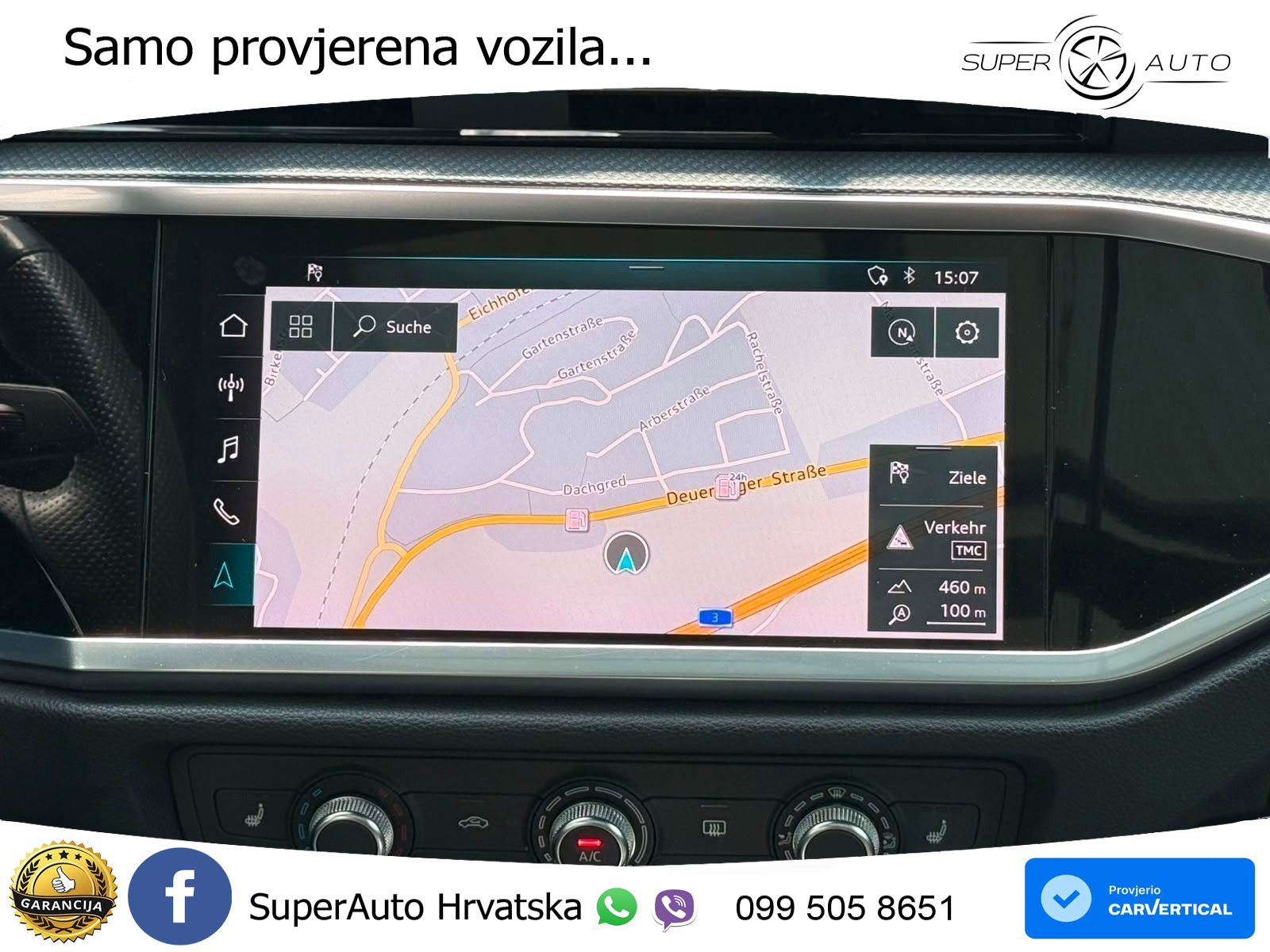 Audi Q3 40 TDI (190 KS) quattro S tronic S line ACC+GR SJED+360+PANO