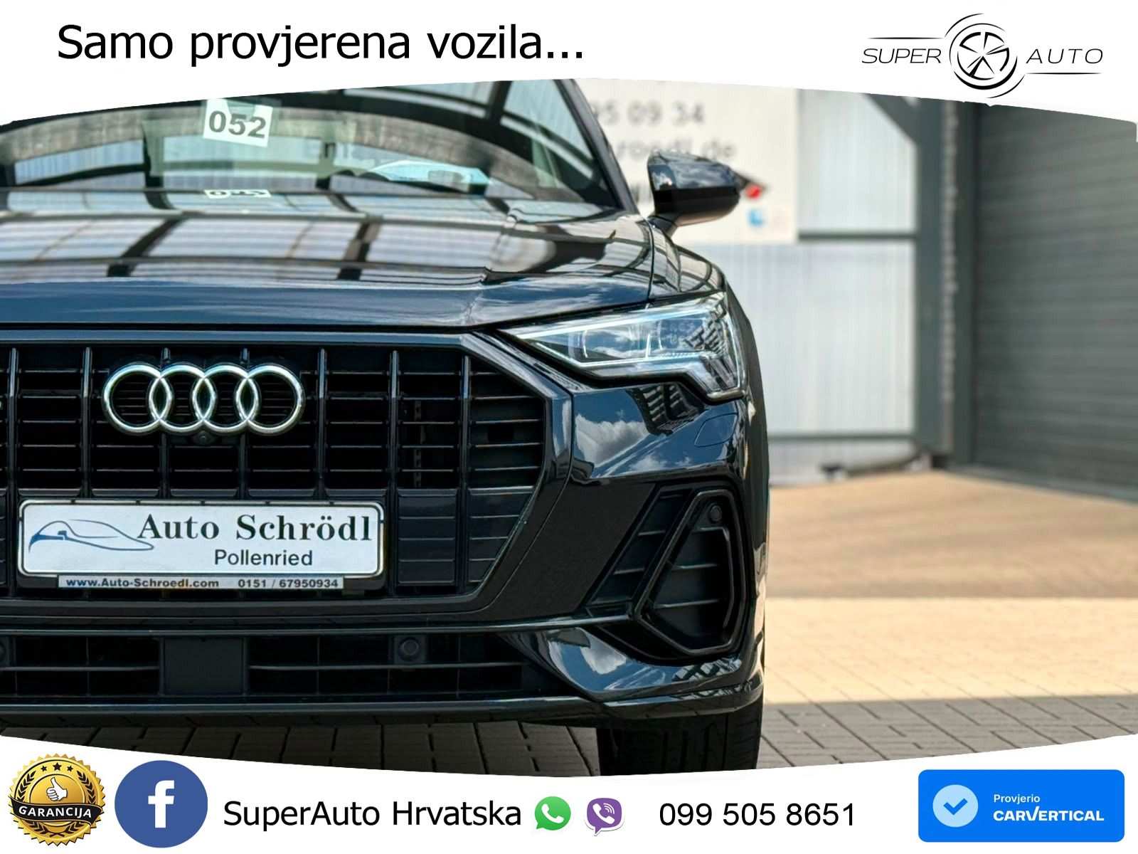 Audi Q3 40 TDI (190 KS) quattro S tronic S line ACC+GR SJED+360+PANO