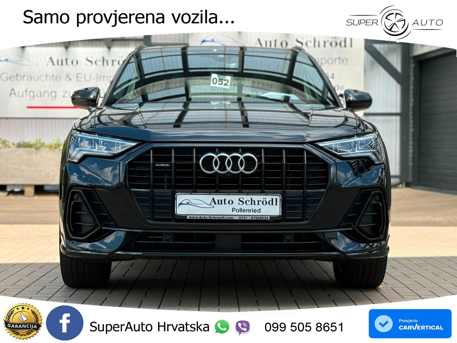 Audi Q3 40 TDI (190 KS) quattro S tronic S line ACC+GR SJED+360+PANO