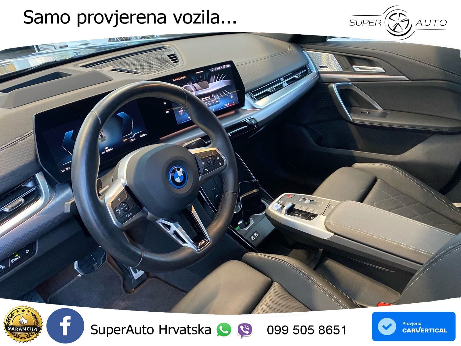BMW iX2 66.5 kWh (313 KS) xDrive30 M Sport LED+GR SJED+ACC