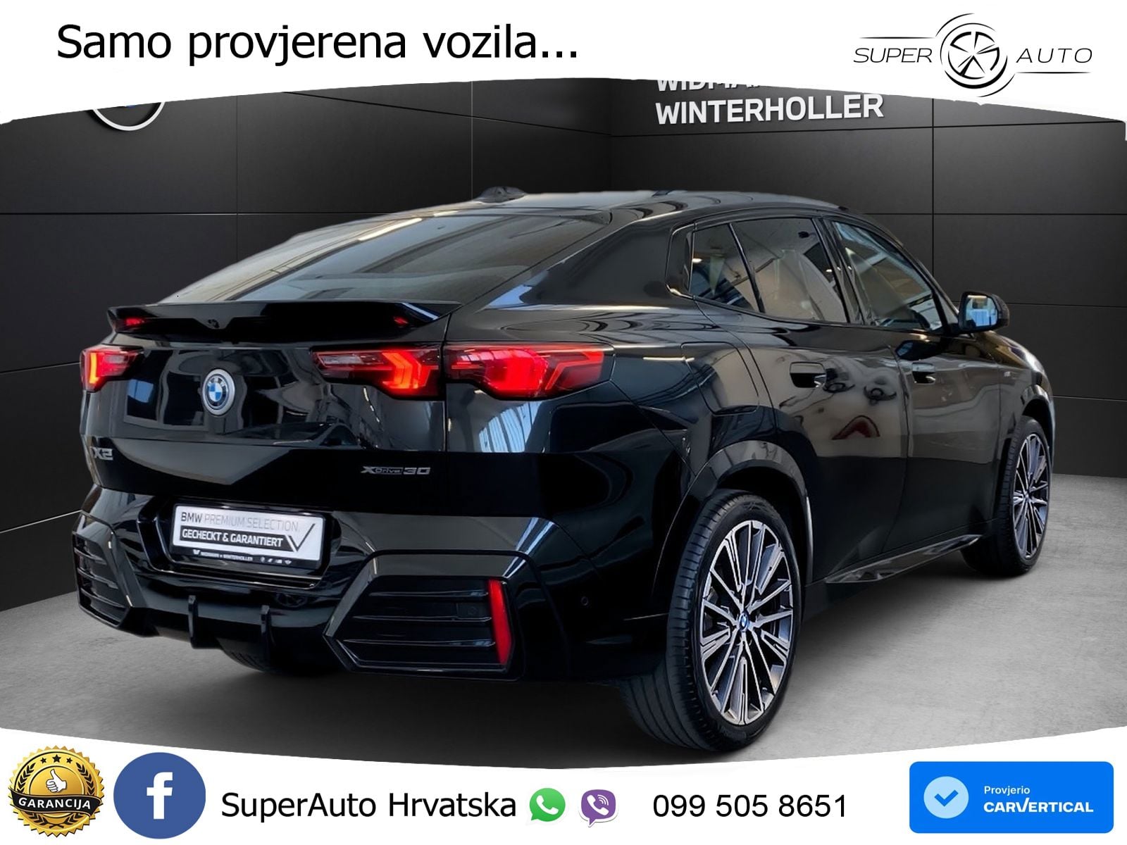 BMW iX2 66.5 kWh (313 KS) xDrive30 M Sport LED+GR SJED+ACC