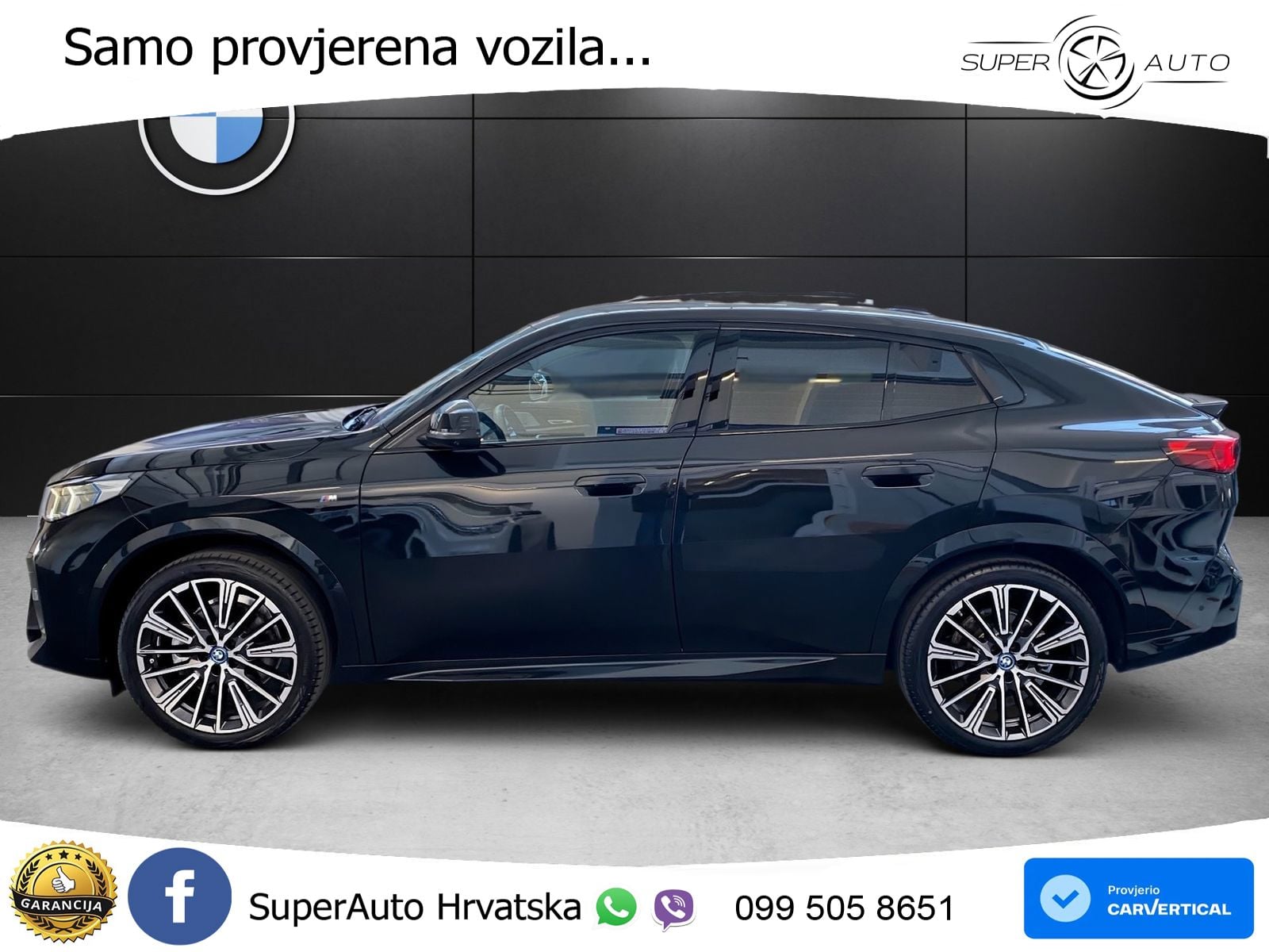 BMW iX2 66.5 kWh (313 KS) xDrive30 M Sport LED+GR SJED+ACC