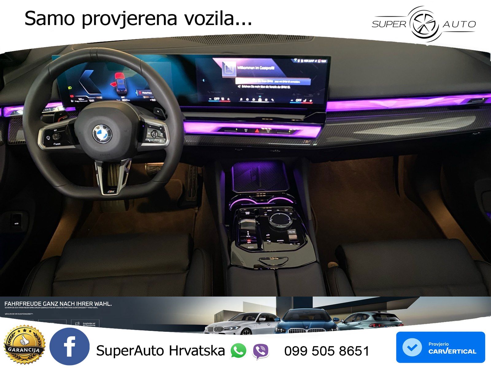 BMW 520d (197 KS) Steptronic M Sport LED+GR SJED+ACC
