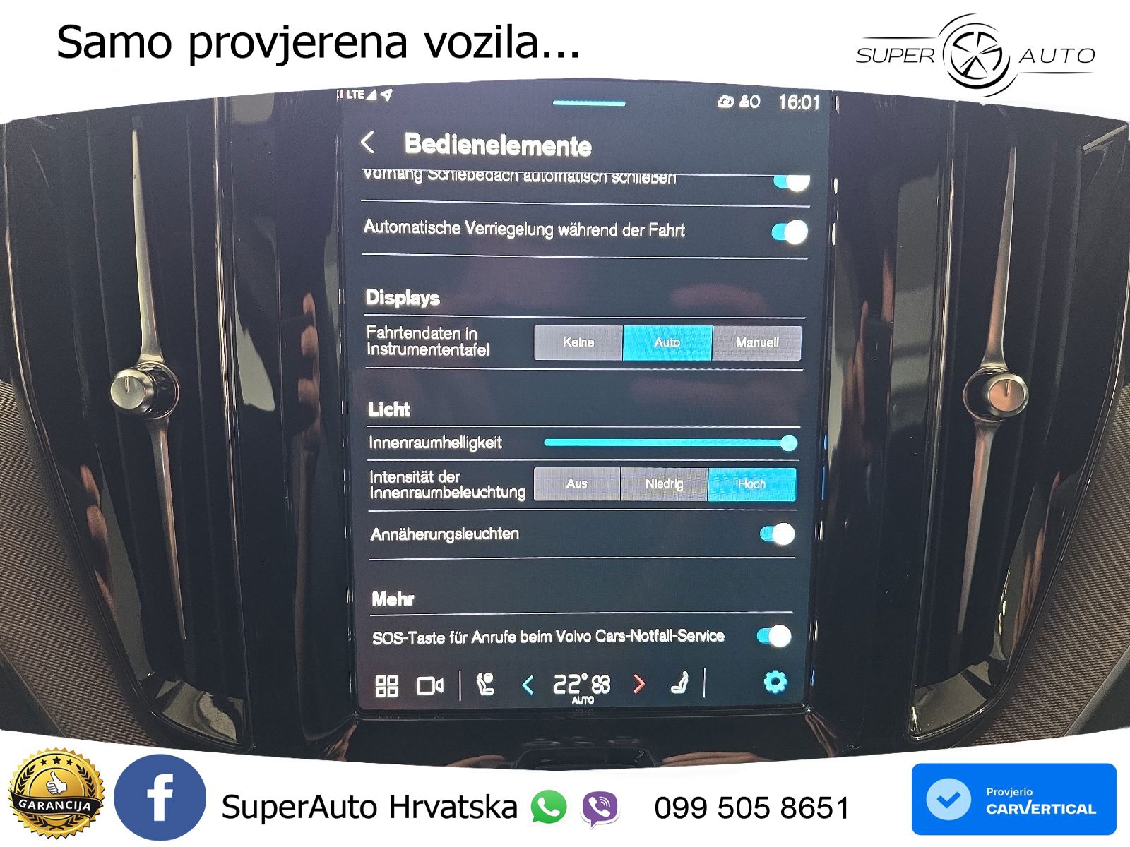 Volvo XC60 B4 Diesel AWD Geartronic ZRAČNI+ACC+GR SJED+360+PANO