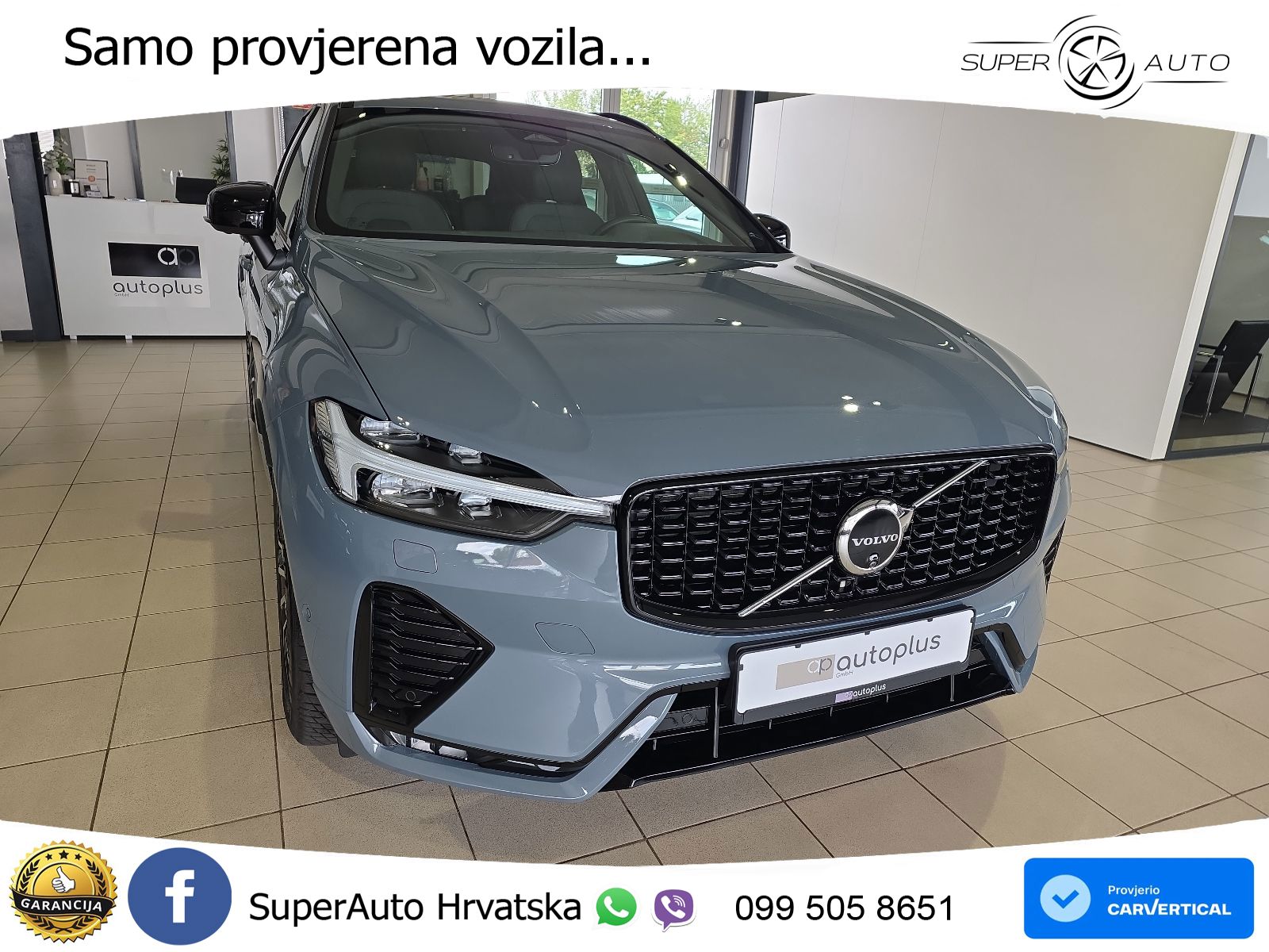 Volvo XC60 B4 Diesel AWD Geartronic ZRAČNI+ACC+GR SJED+360+PANO