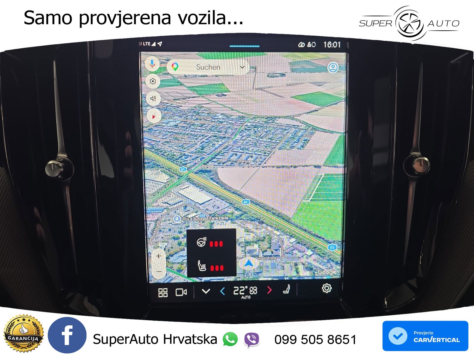Volvo XC60 B4 Diesel AWD Geartronic ZRAČNI+ACC+GR SJED+360+PANO